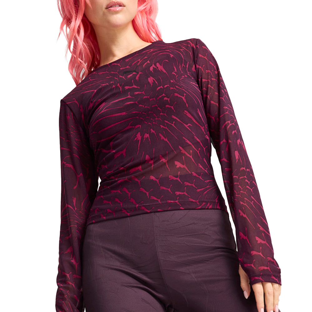 Dare To Graphic Crew Neck Long Sleeve T-Shirt、mySite、gtrtttuynbv