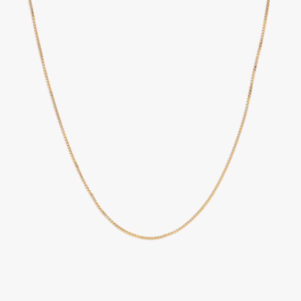 1MM Box Link Chain 14K Gold、mySite、hinf8tx79