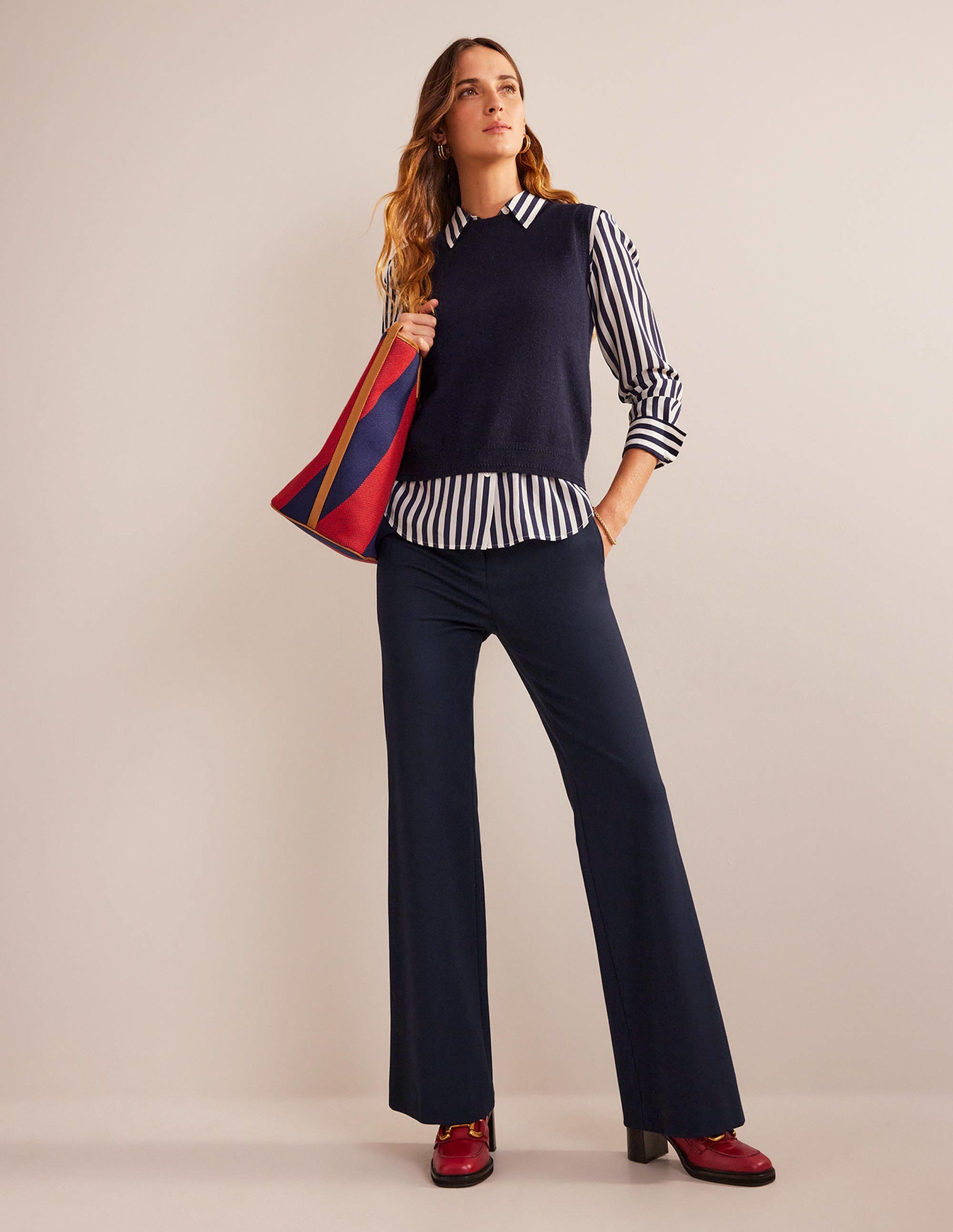  Brompton Jersey Pants-Navy、mySite、ashleygrahame