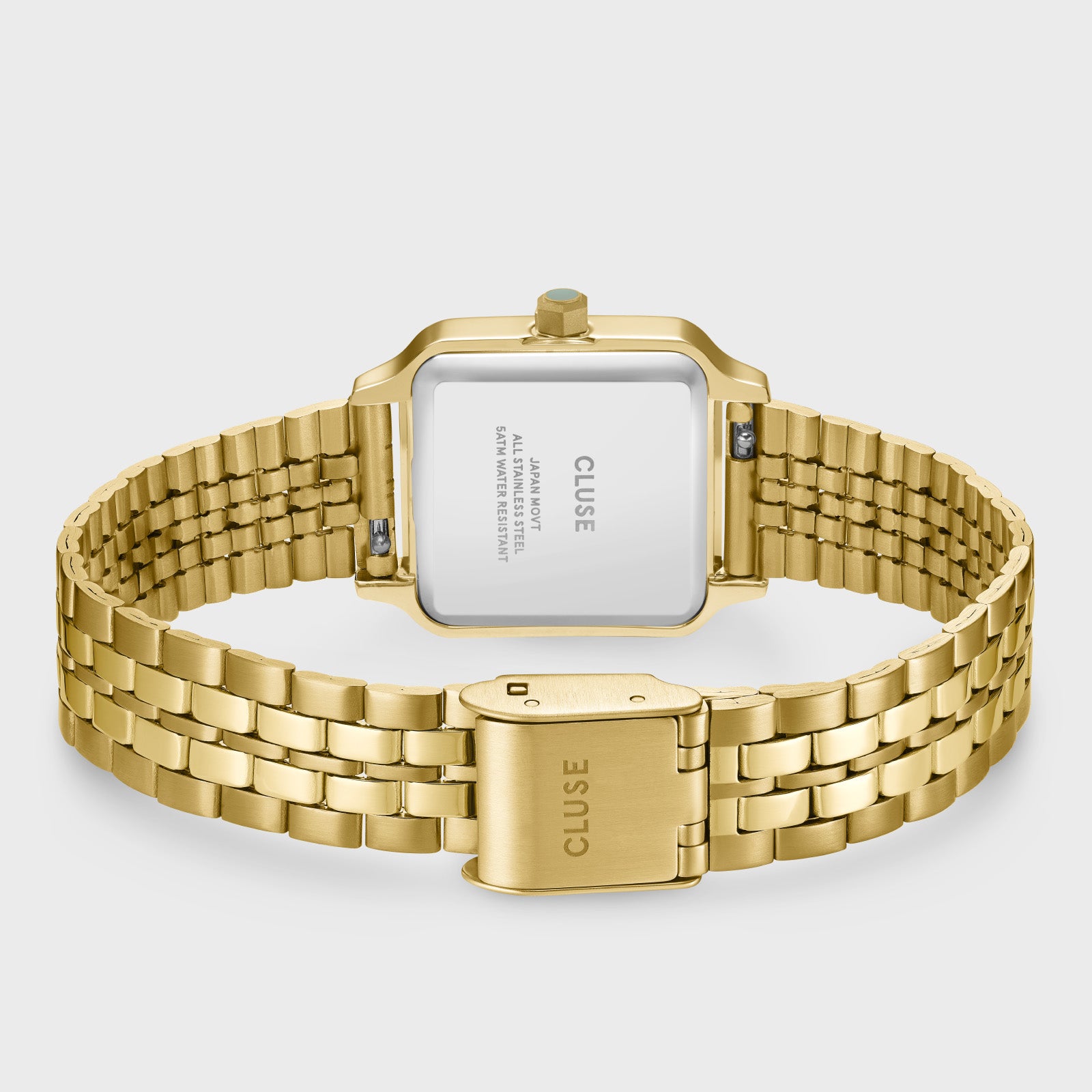 Gracieuse Petite Watch Steel, Sage Green, Gold Colour、mySite、botmansion