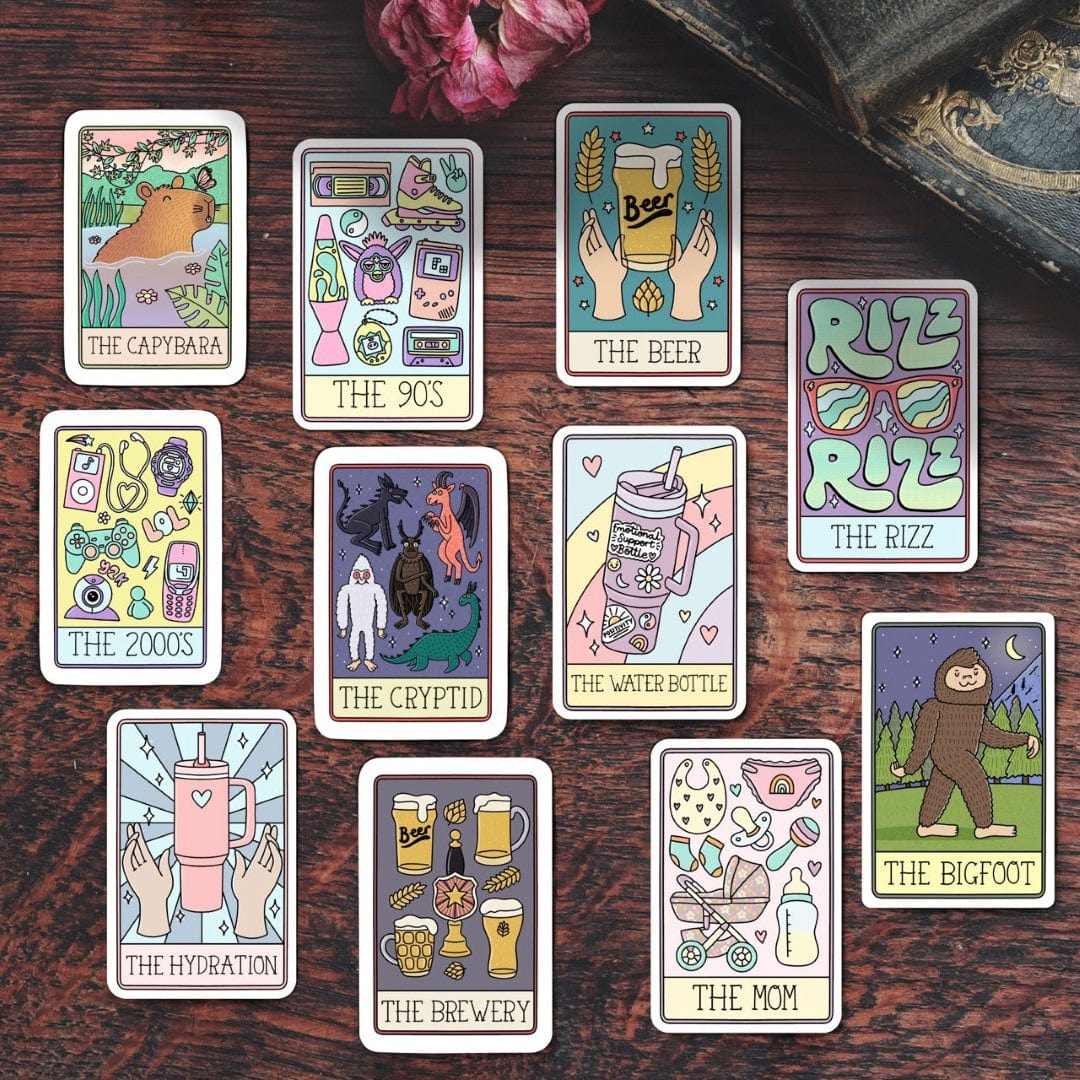  Tarot Card Sticker 11 Pack、mySite、ghnorth