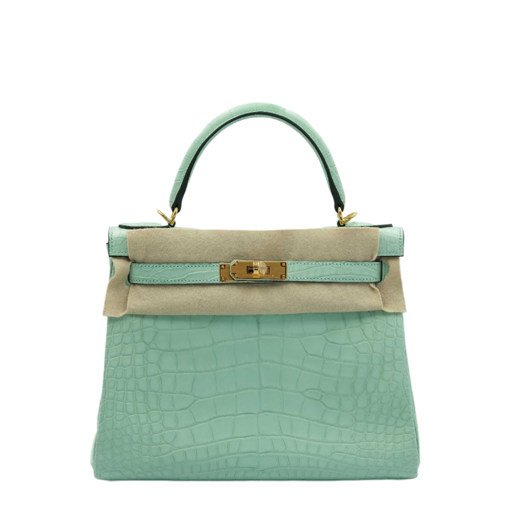 Hermès Kelly 28 Retourne Vert d'Eau Matte Alligator with Gold Hardware、mySite、garminoutage.com