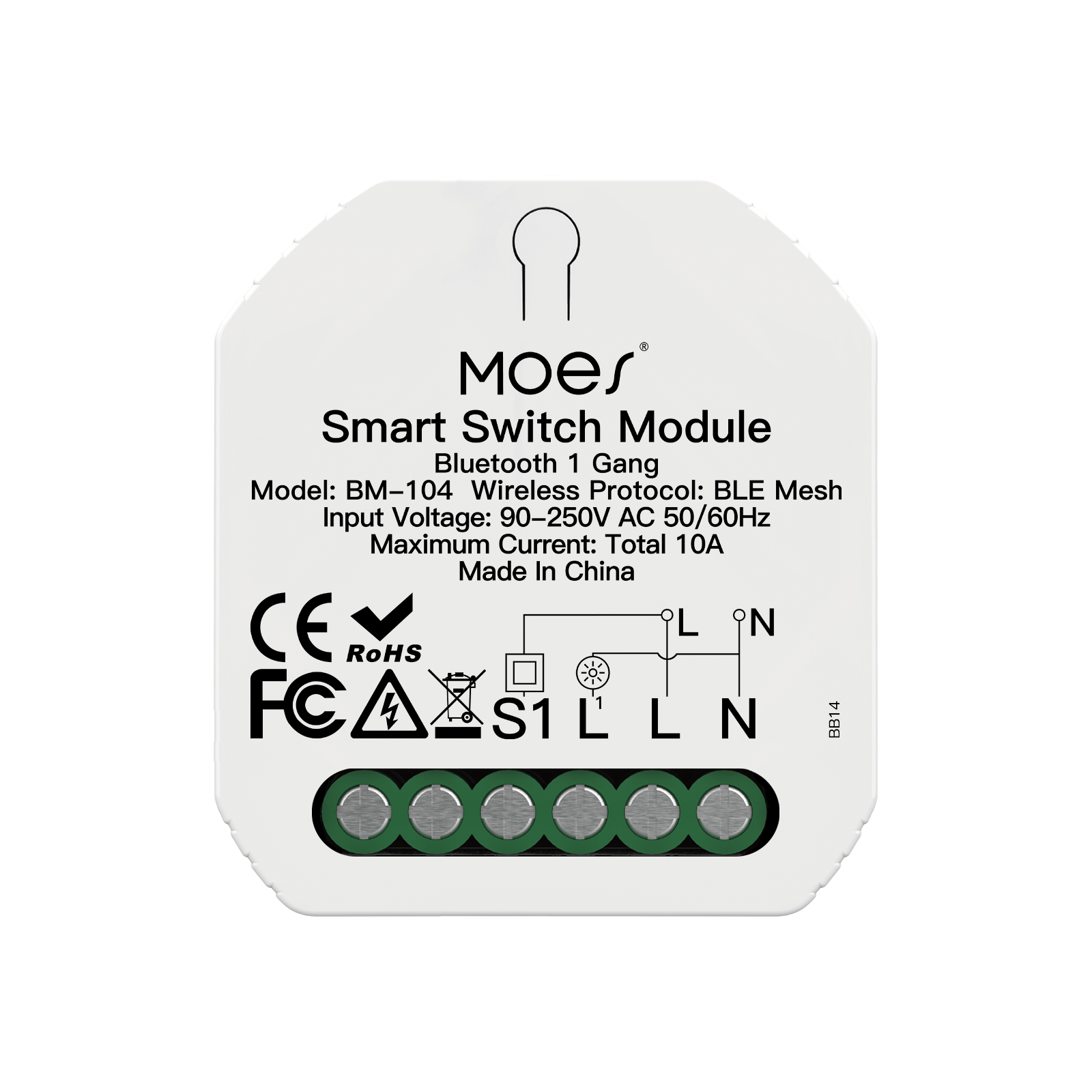 Bluetooth Smart Mini Switch Module DIY Light BLE SIGMESH 1 2 Gang Circuit Breaker、mySite、fannypackpong