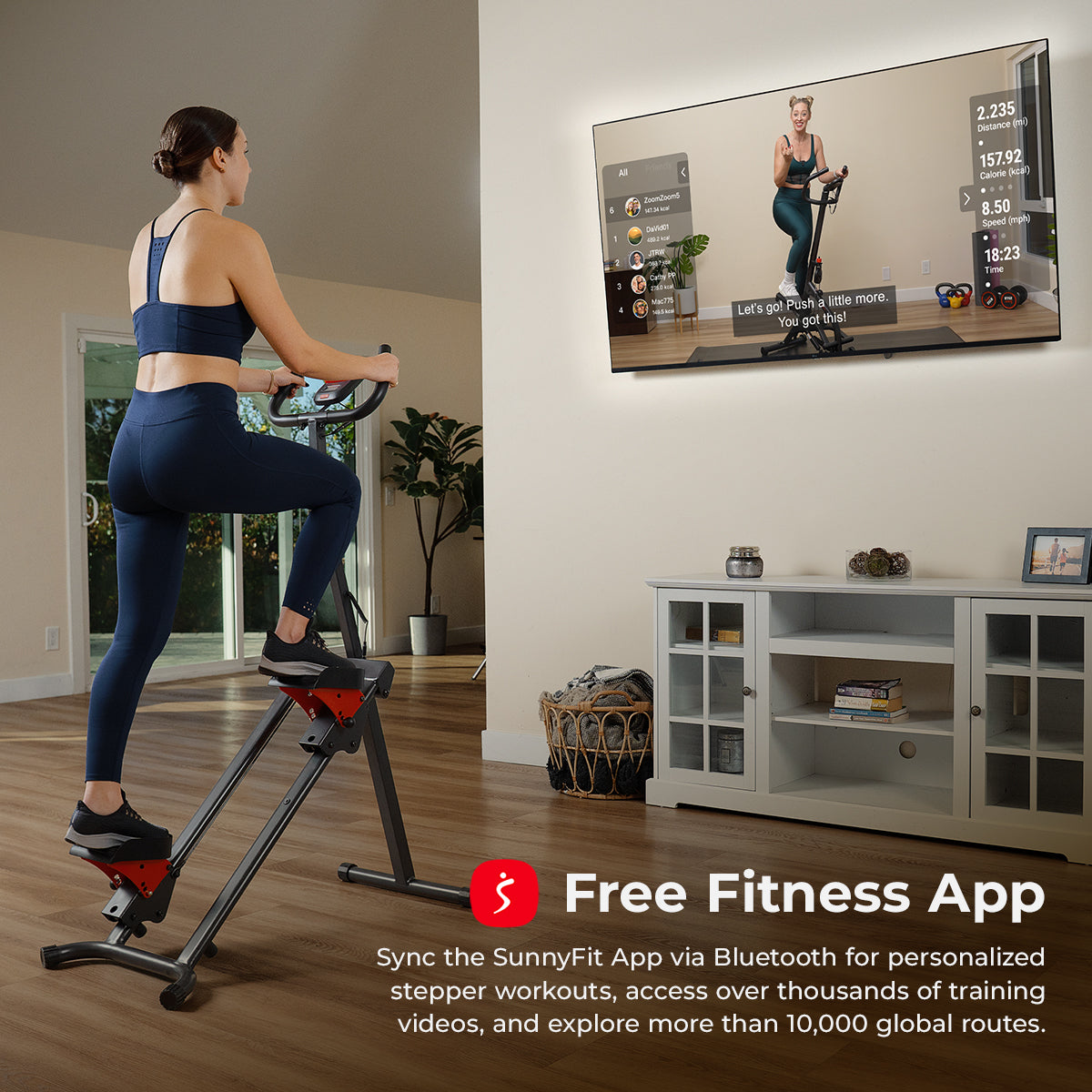  Foldable Smart Cardio Step Climber、mySite、ghnorth