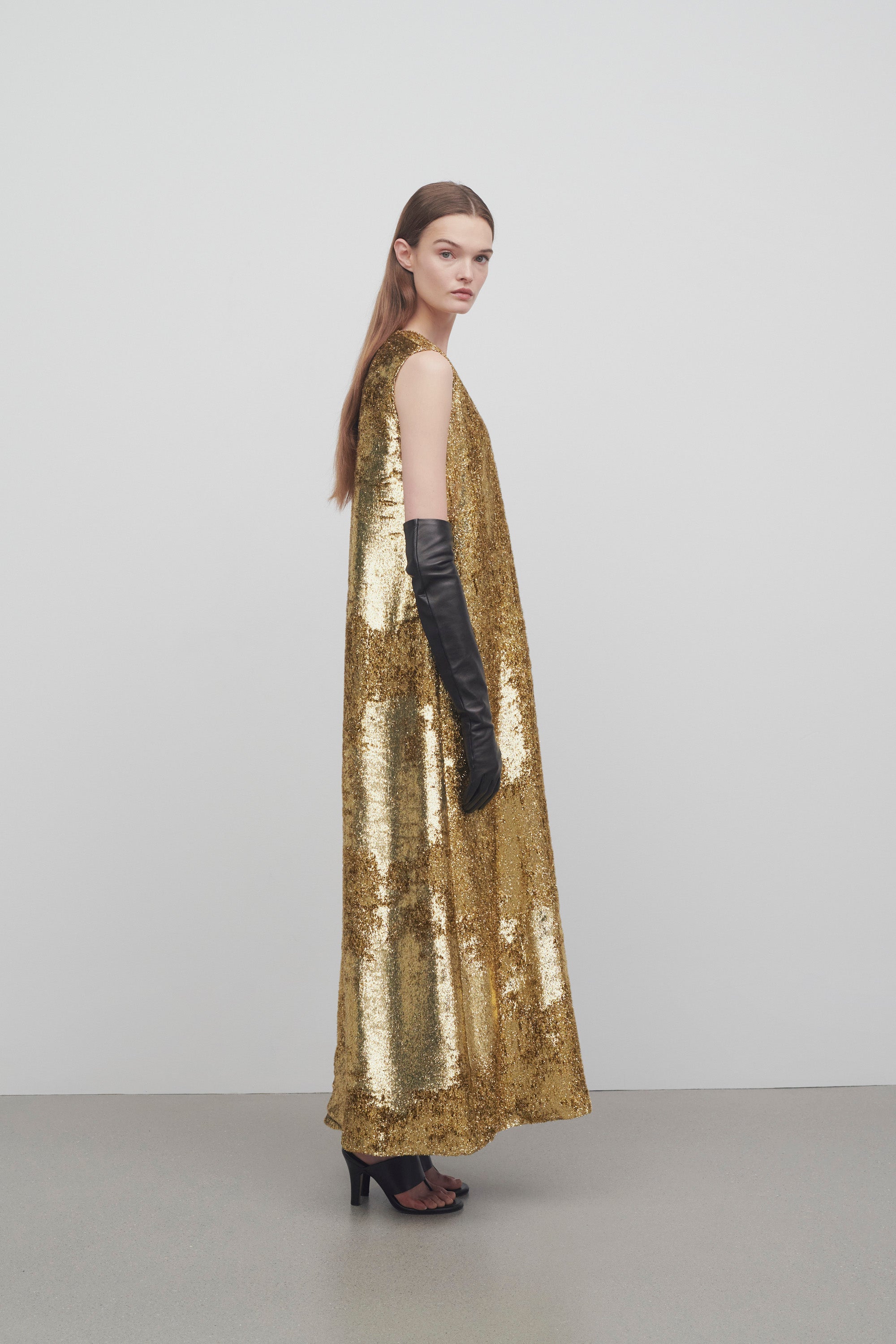 Louane Dress in Lurex and Silk、mySite、aoinhome