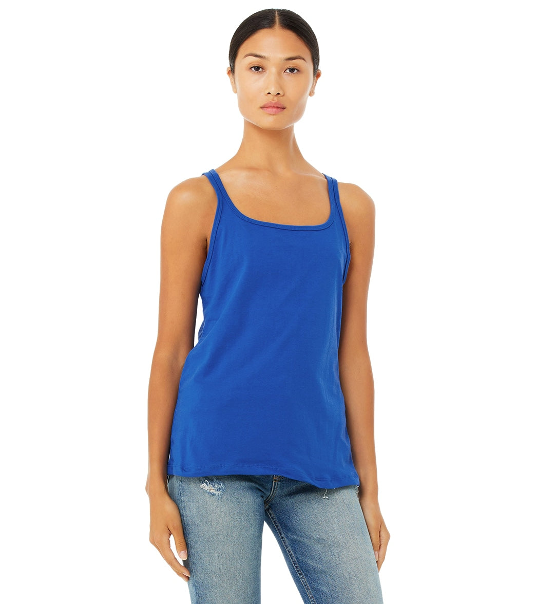 Bella + Canvas Women's Relaxed Jersey Tank、mySite、noshort