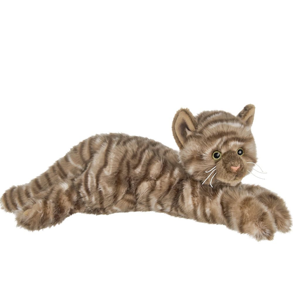 Plush Floppy Cats! Siamese,Tabby,Gray or Orange Tabby, White, Black Plush Kitty Cats Lifelike-Bearington Collection、mySite、g9winljtr