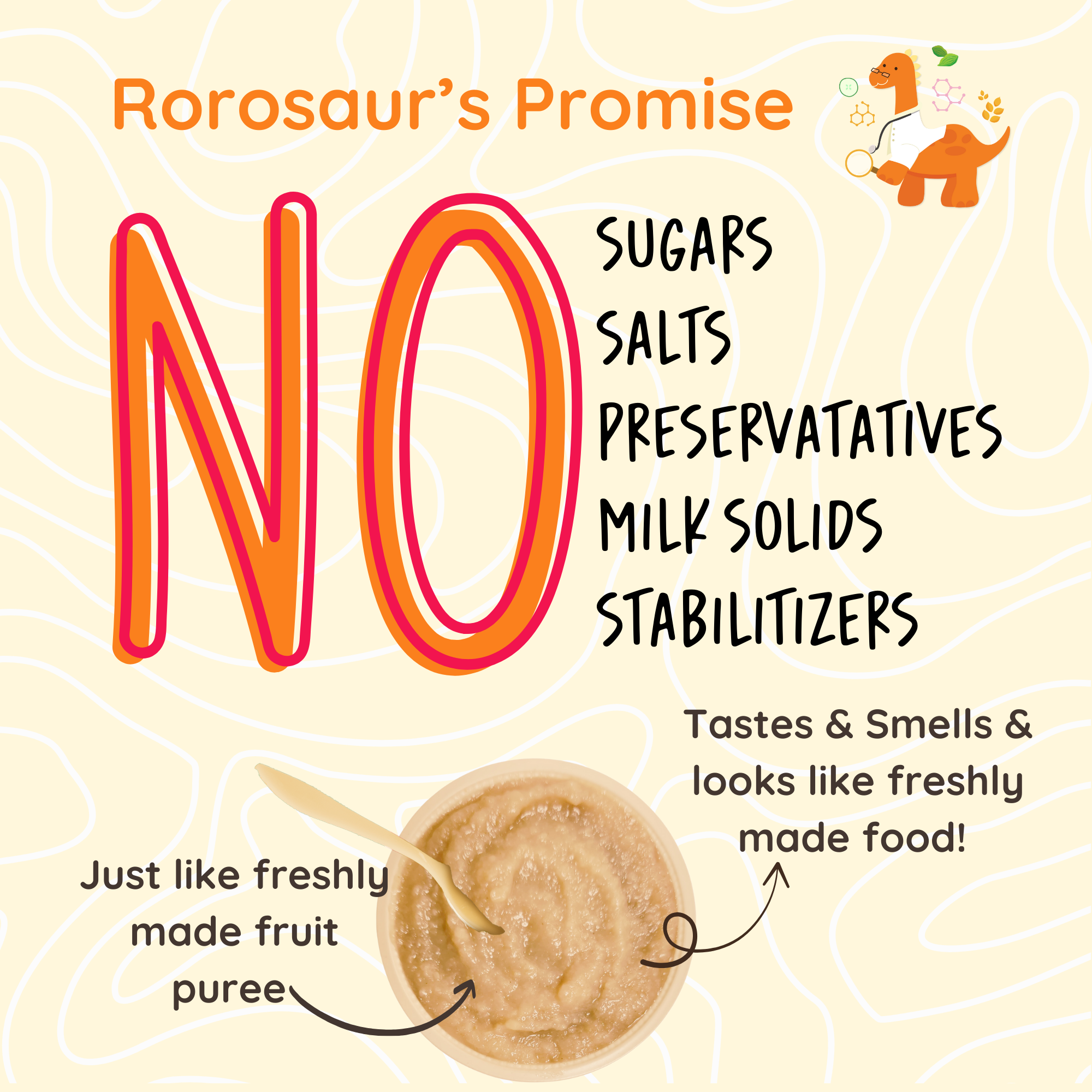 Baby Food | Kids Healthy Snacks | Fruit and Vegetable Puree | Sweet-Potato Apple | 100 g、mySite、camillekostekn