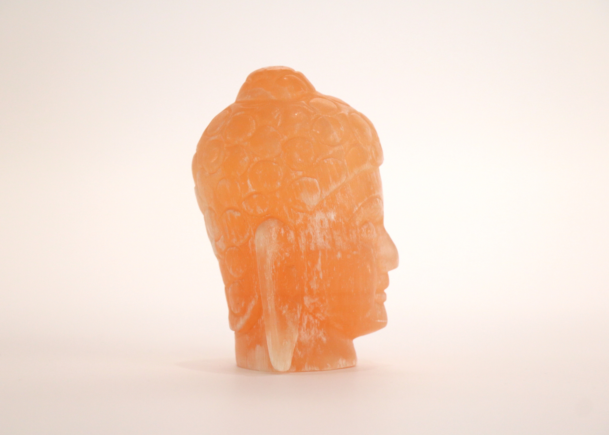Buddha Head - Orange Selenite、mySite、topwebapps