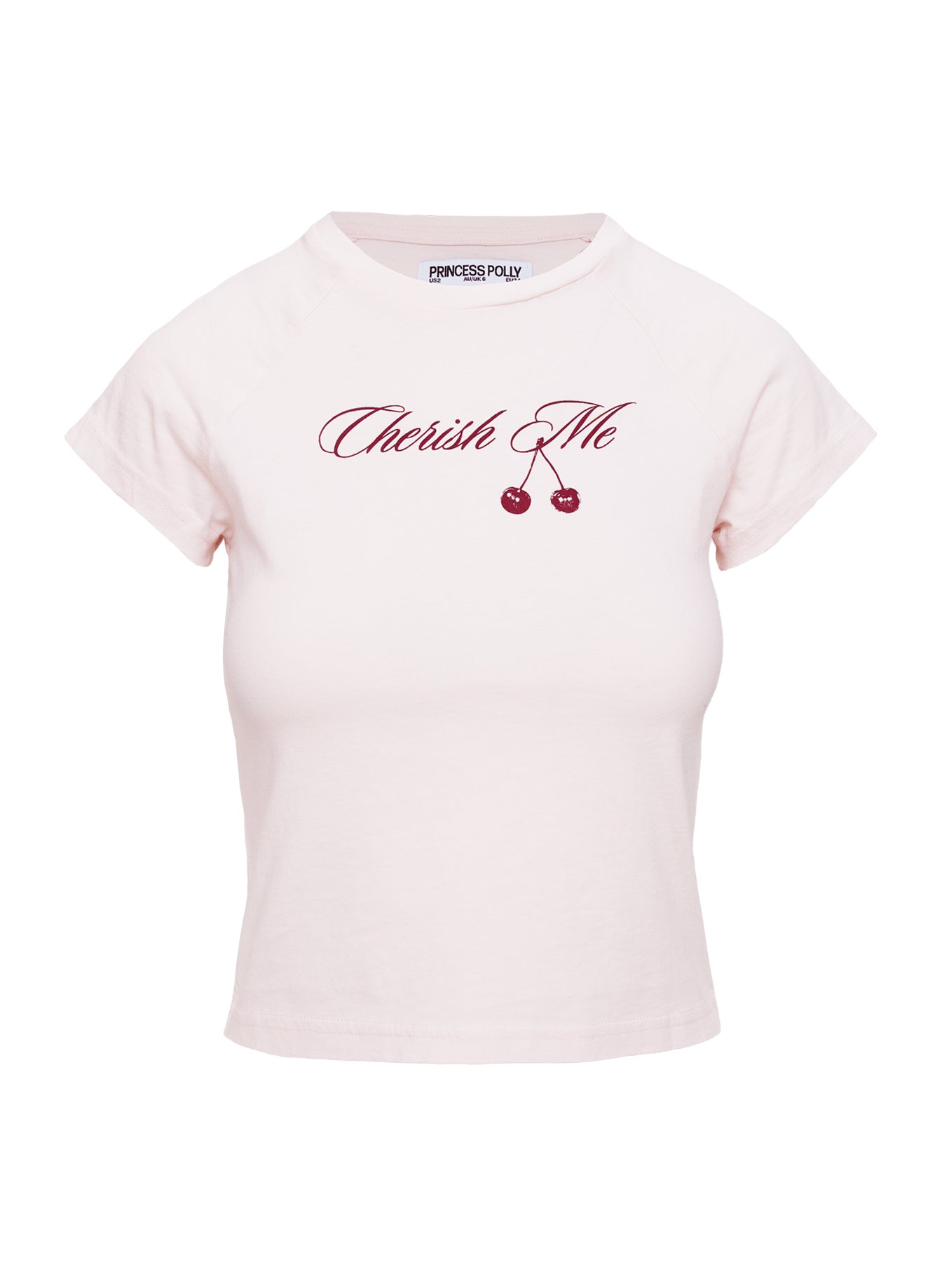 Cherish Me Graphic Top Pink、mySite、solidvoid
