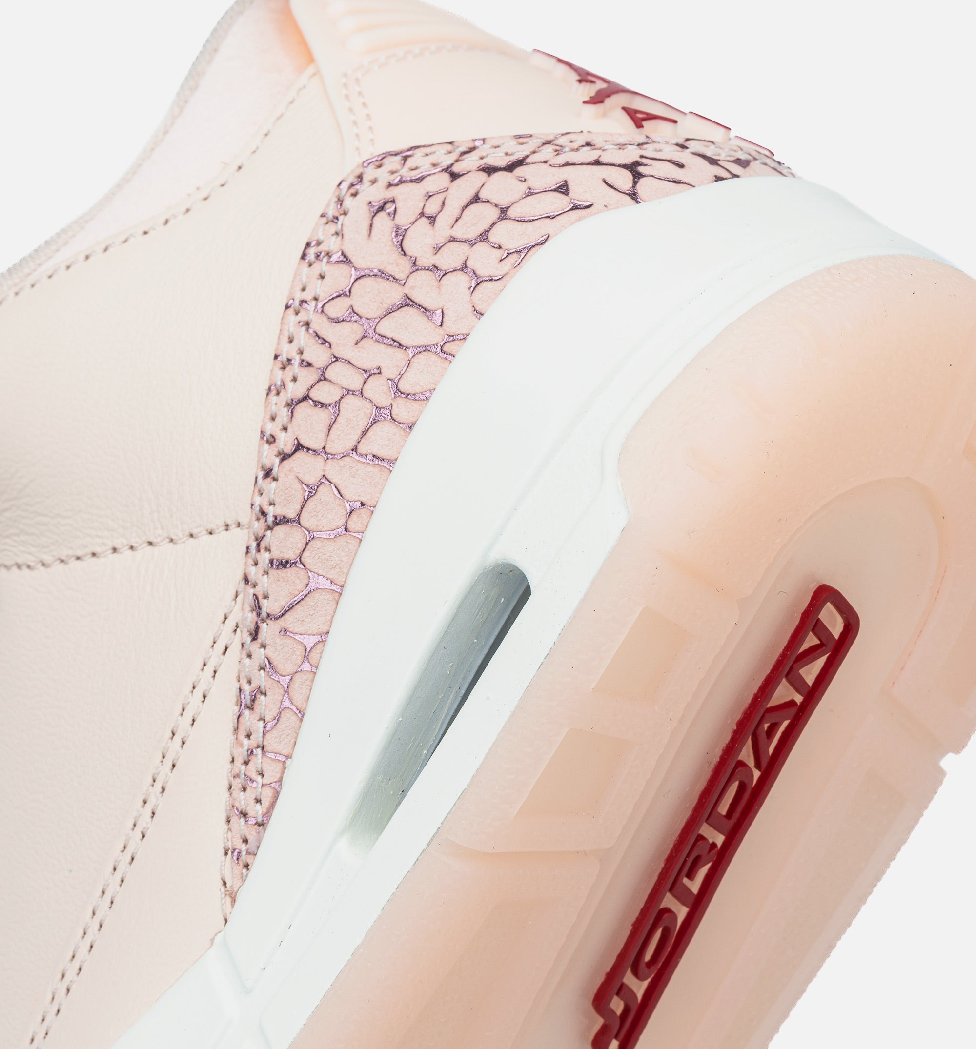 Air Jordan 3 Retro Treat Yourself Womens Lifestyle Shoe - Washed Coral/Gym Red/Sail、mySite、dreamappss