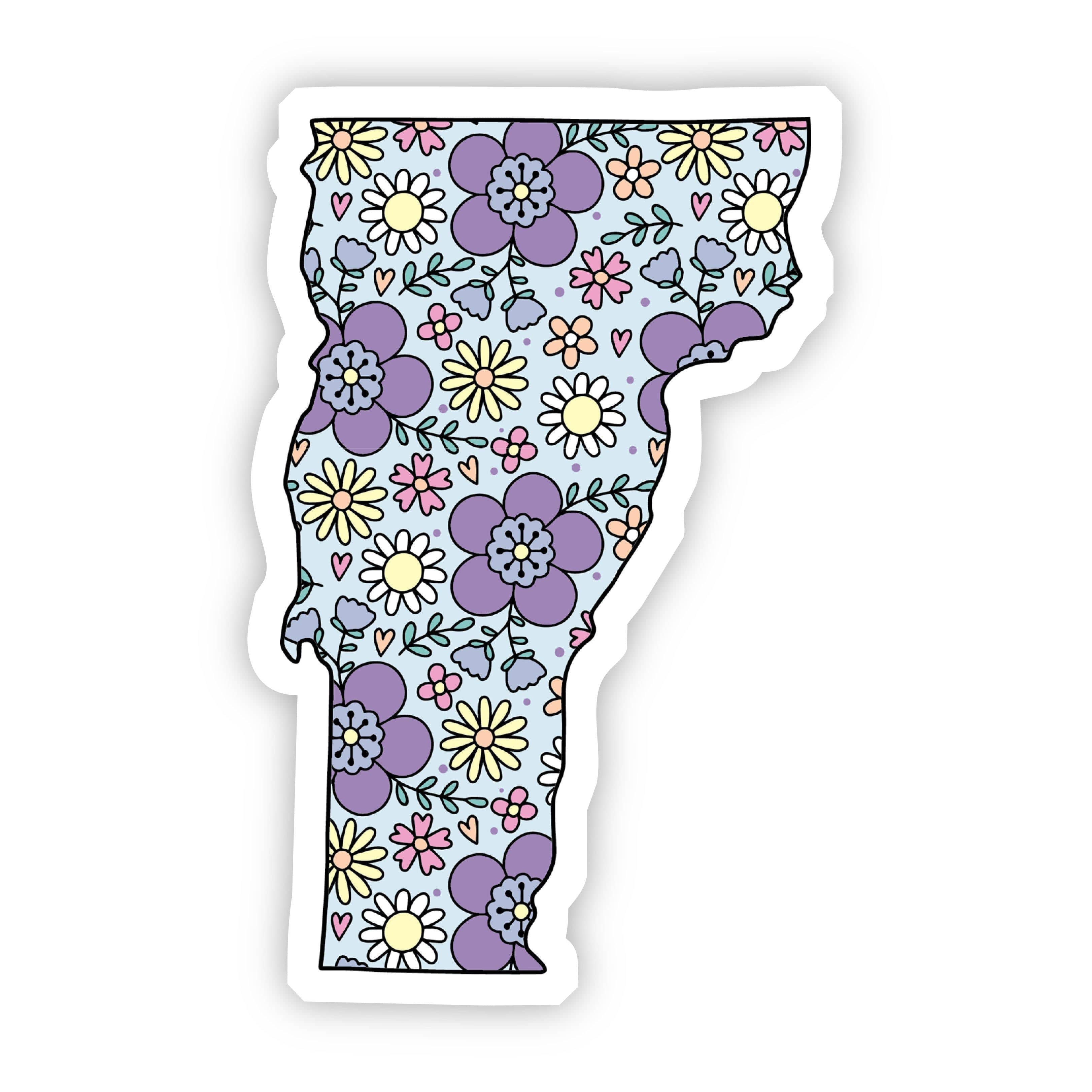  Vermont Floral Sticker、mySite、elrpsem3k