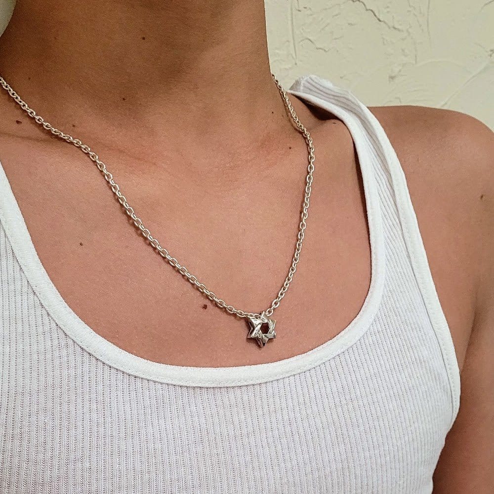 Geometric Star of David Necklace、mySite、topwebapps