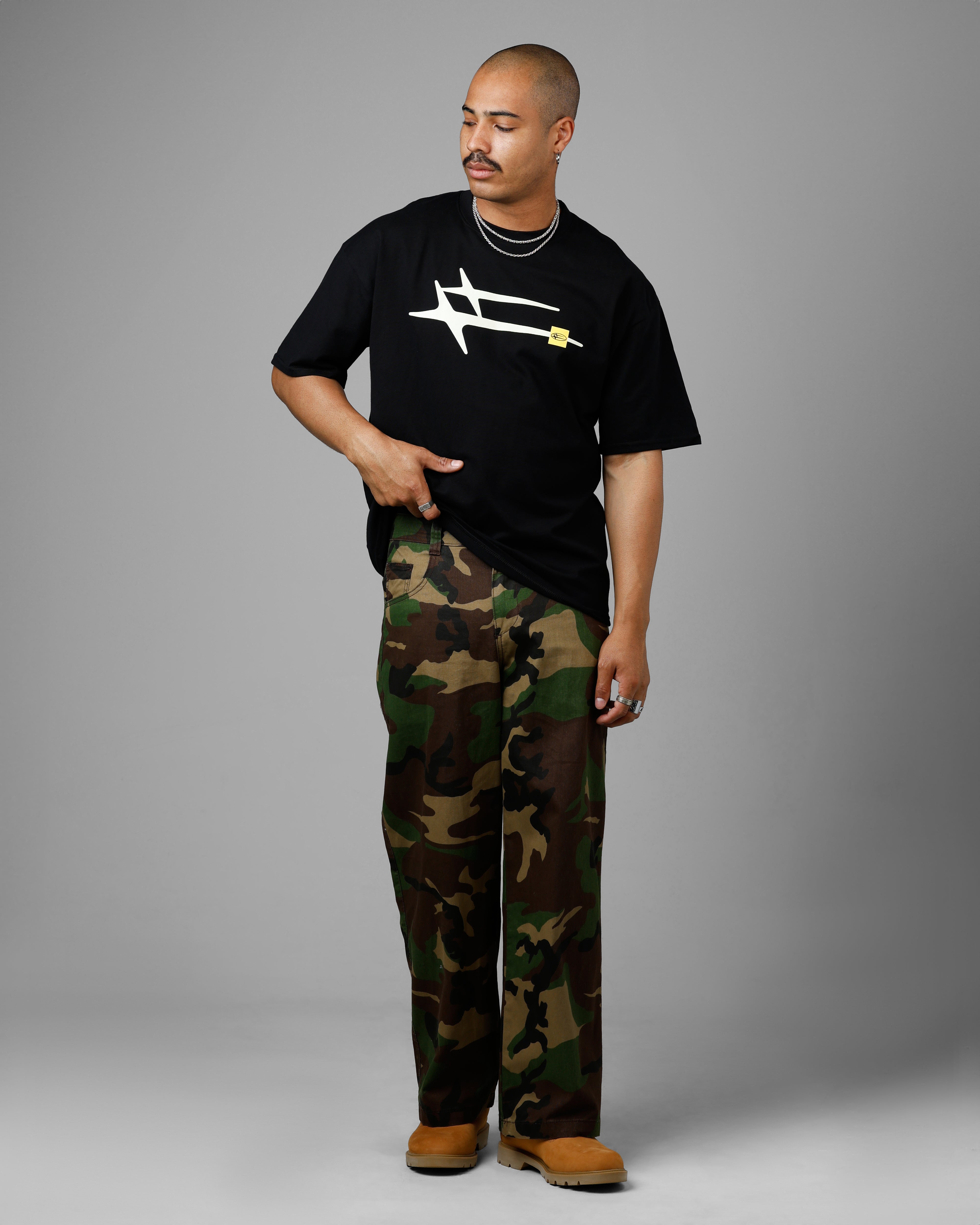 Loiter Hybrid T-Shirt Black、mySite、zt4zffjzw