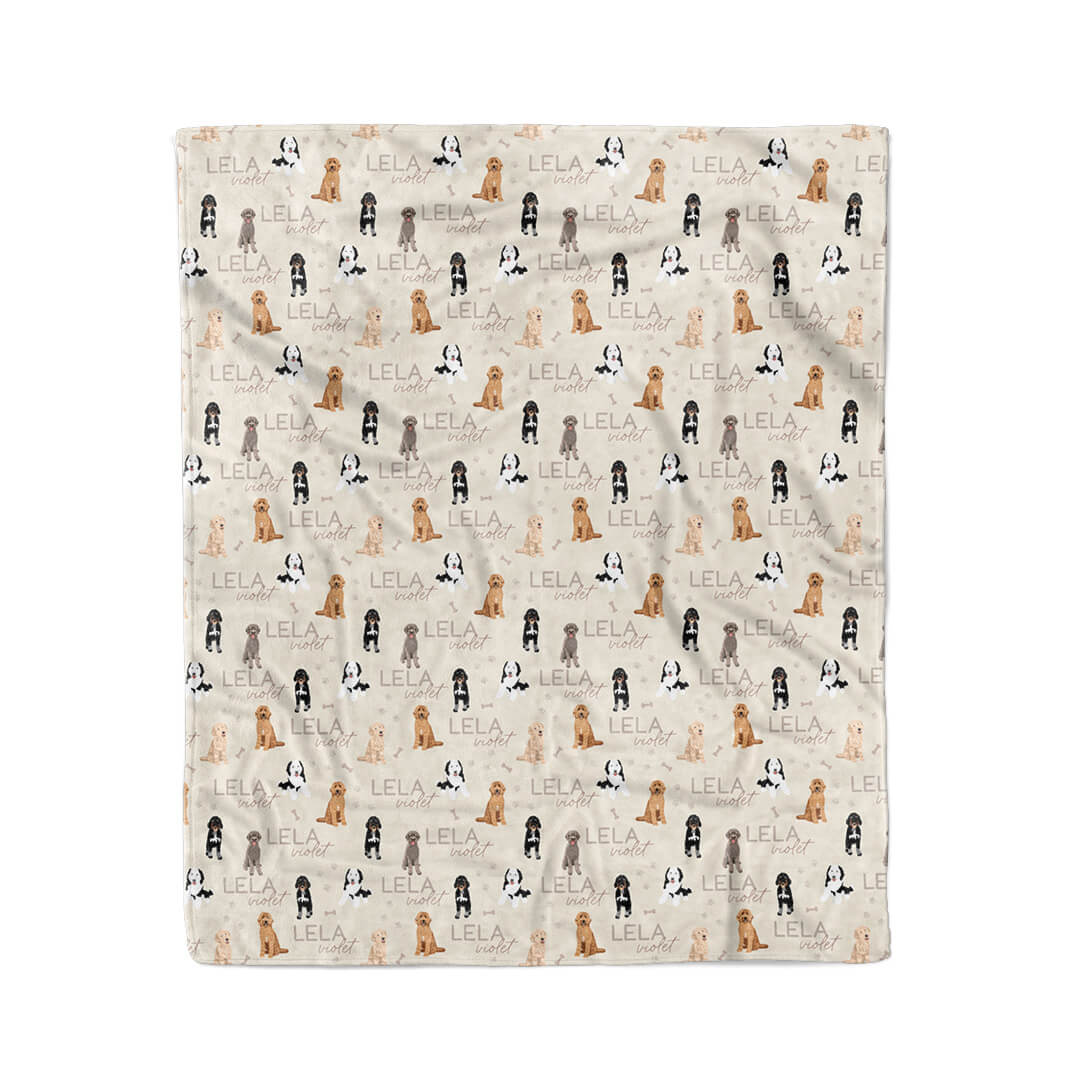  Personalized Kids Blanket | Doodles、mySite、layawaytickets