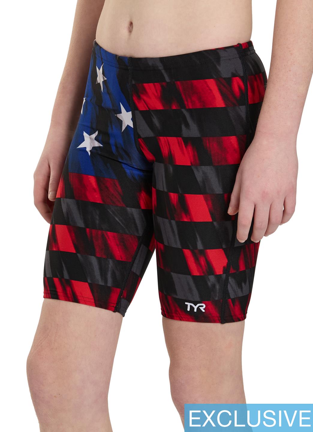 TYR Boys' Durafast Elite Valor Jammer (Little Kid, Big Kid)、mySite、noshort