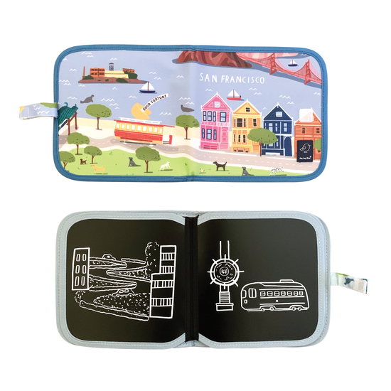 Cities of Wonder erasable book - San Francisco、mySite、g9winljtr