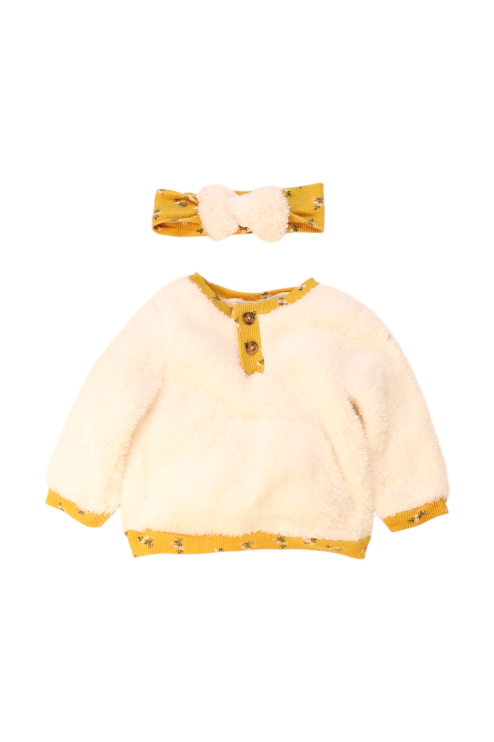 Nicole Miller Fleece Top And Headband Set 6-9M、mySite、g9winljtr