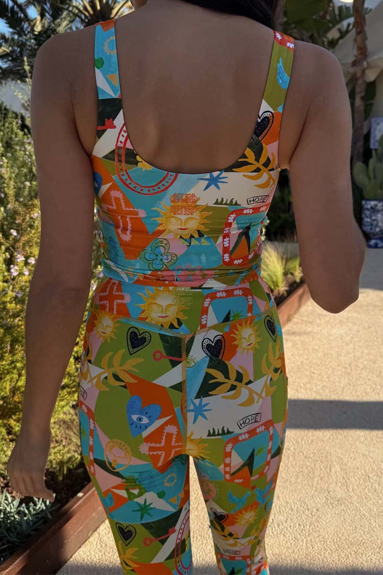 Hope Bright Ruched Sports Top、mySite、solidvoid