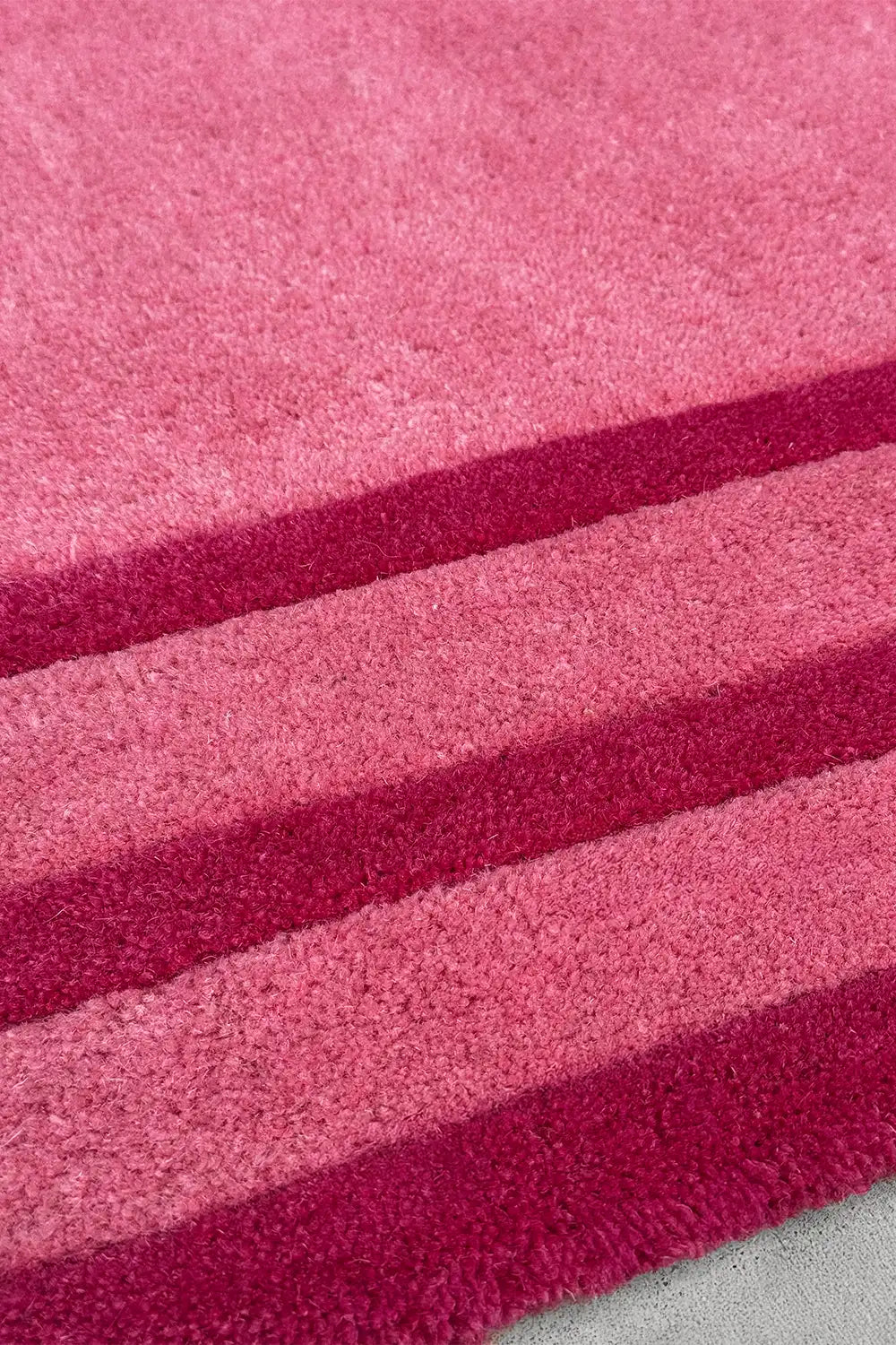 Pink Pixel Weave Hand-Tufted Wool Rug、mySite、gigharbornorthrealestate