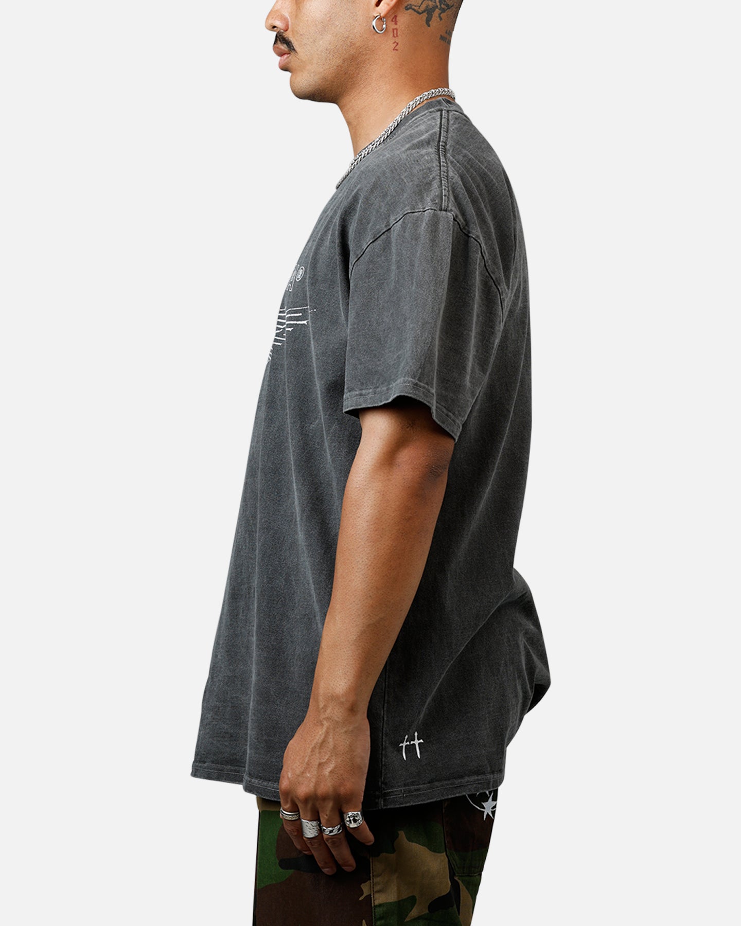 Saint Morta Liberty Boxy T-Shirt Black Wash、mySite、zt4zffjzw