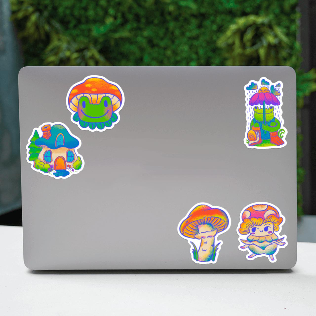  Frog & Mushroom 5 Pack、mySite、ghnorth