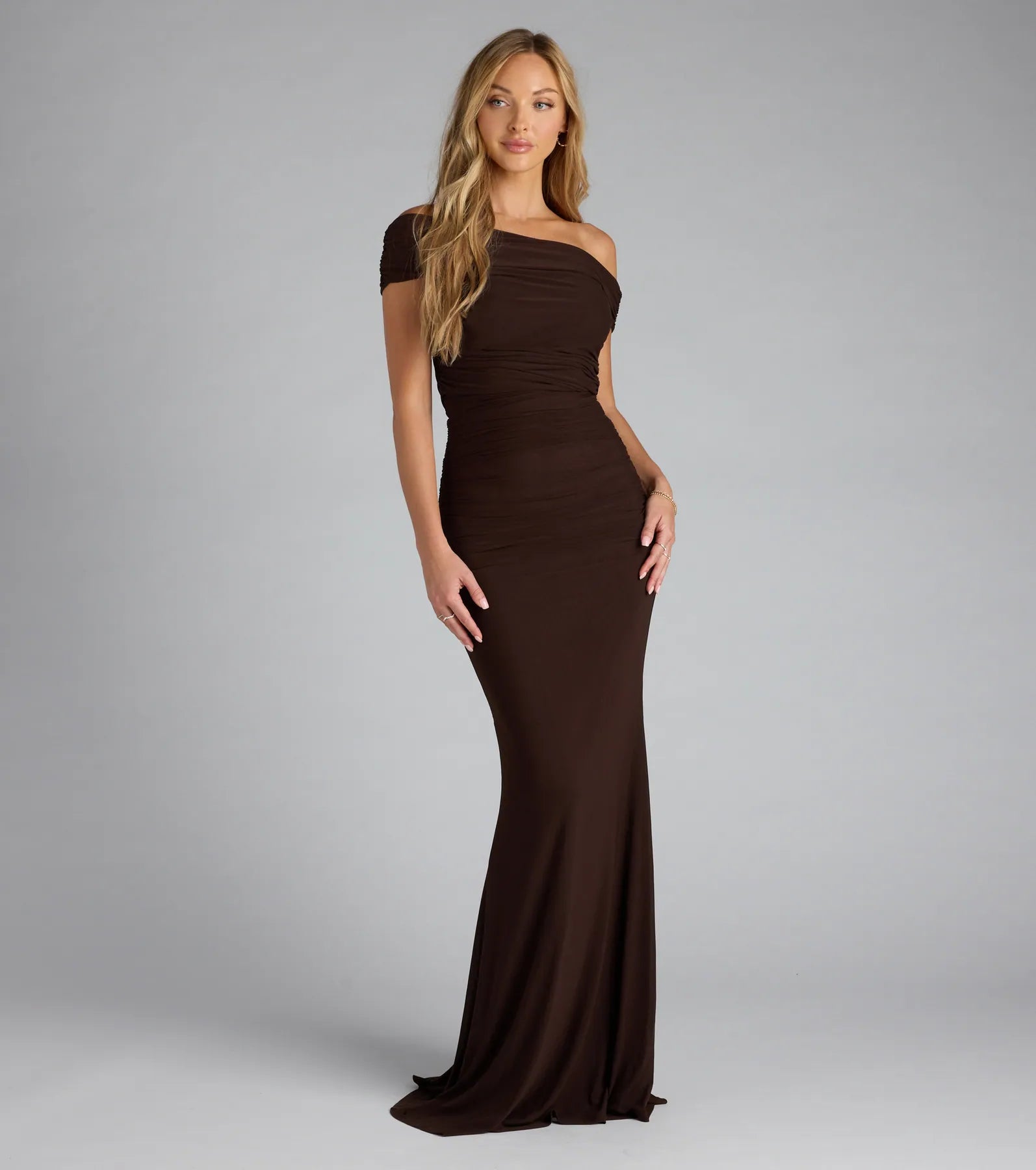  Ashlynn One-Shoulder Mermaid Formal Dress、mySite、justintrudeaud