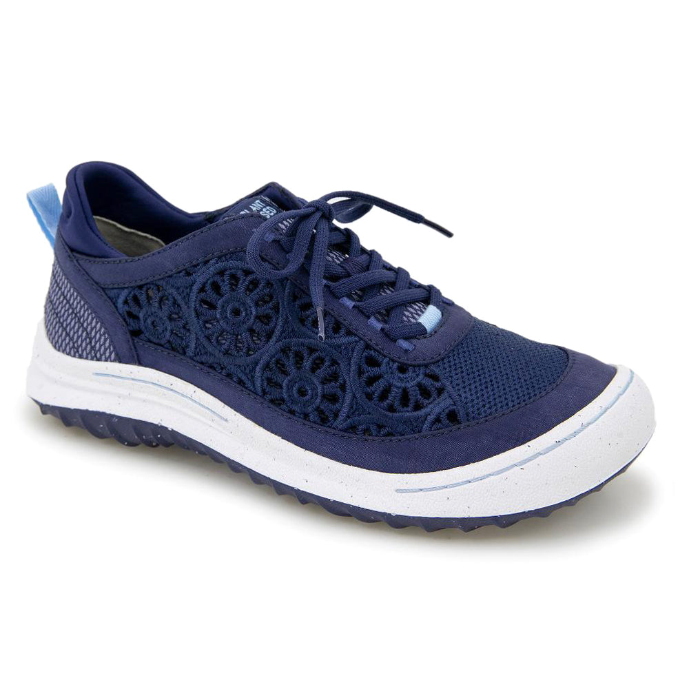 Sunny Plant Based Floral Cut Out Lace Up Sneakers、mySite、gtrtttuynbv