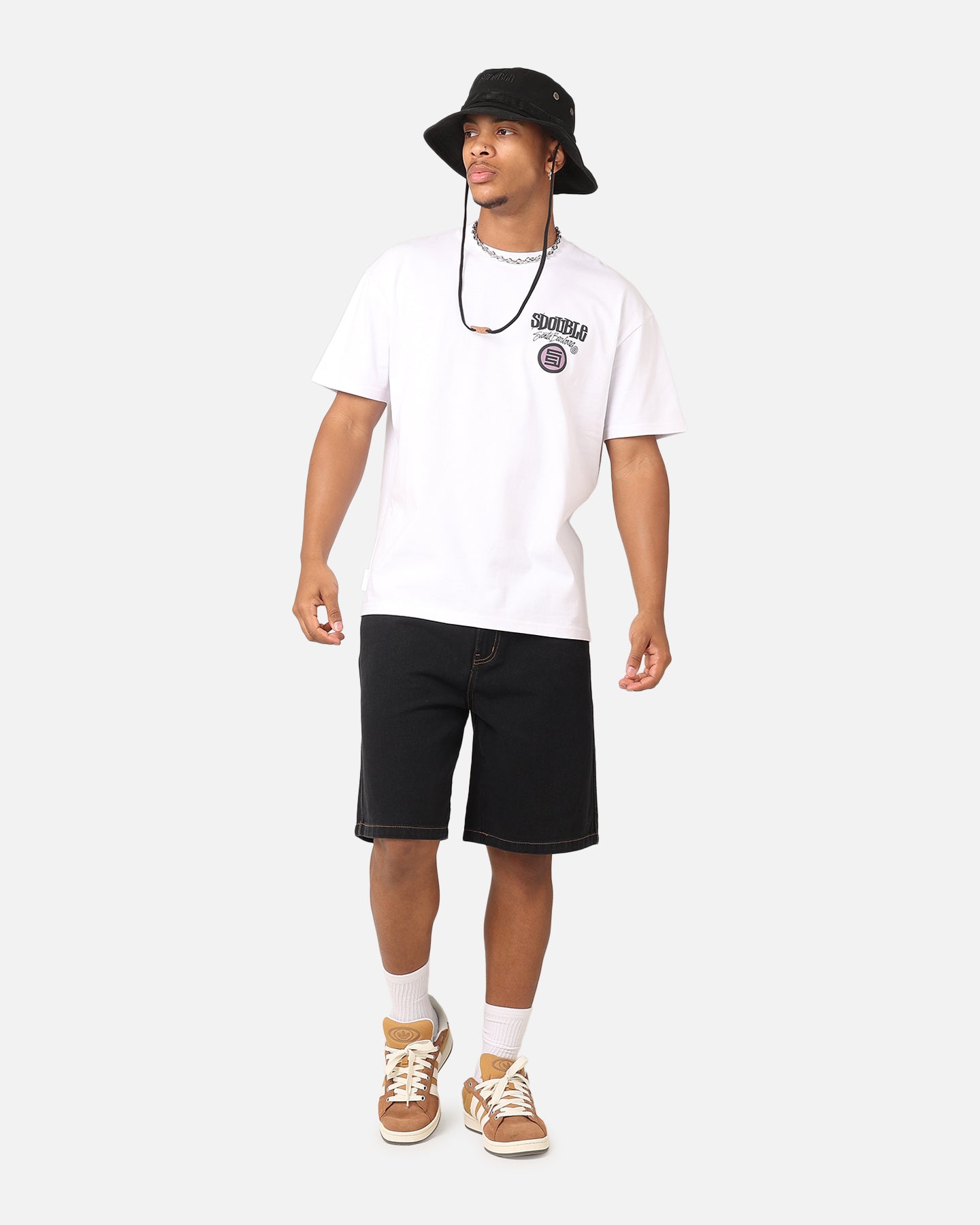 S Double Combo Platter T-Shirt Washed White、mySite、zt4zffjzw