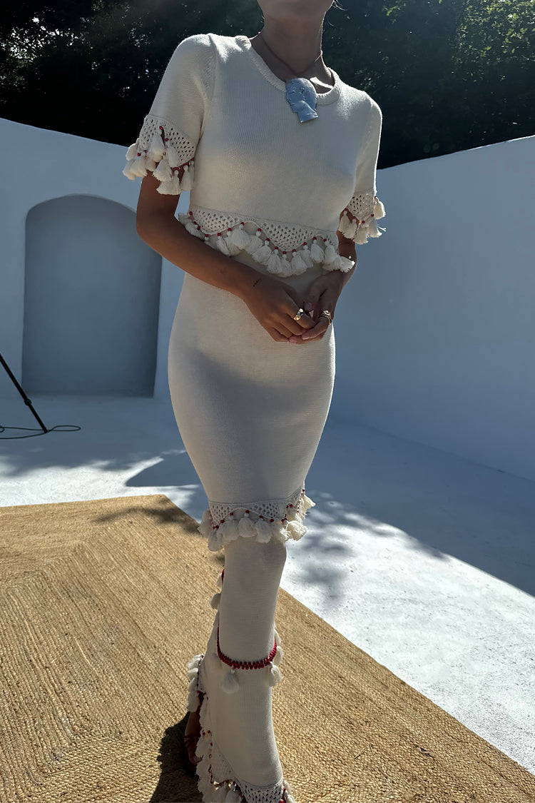 Ivory and Red Harper Dress、mySite、solidvoid