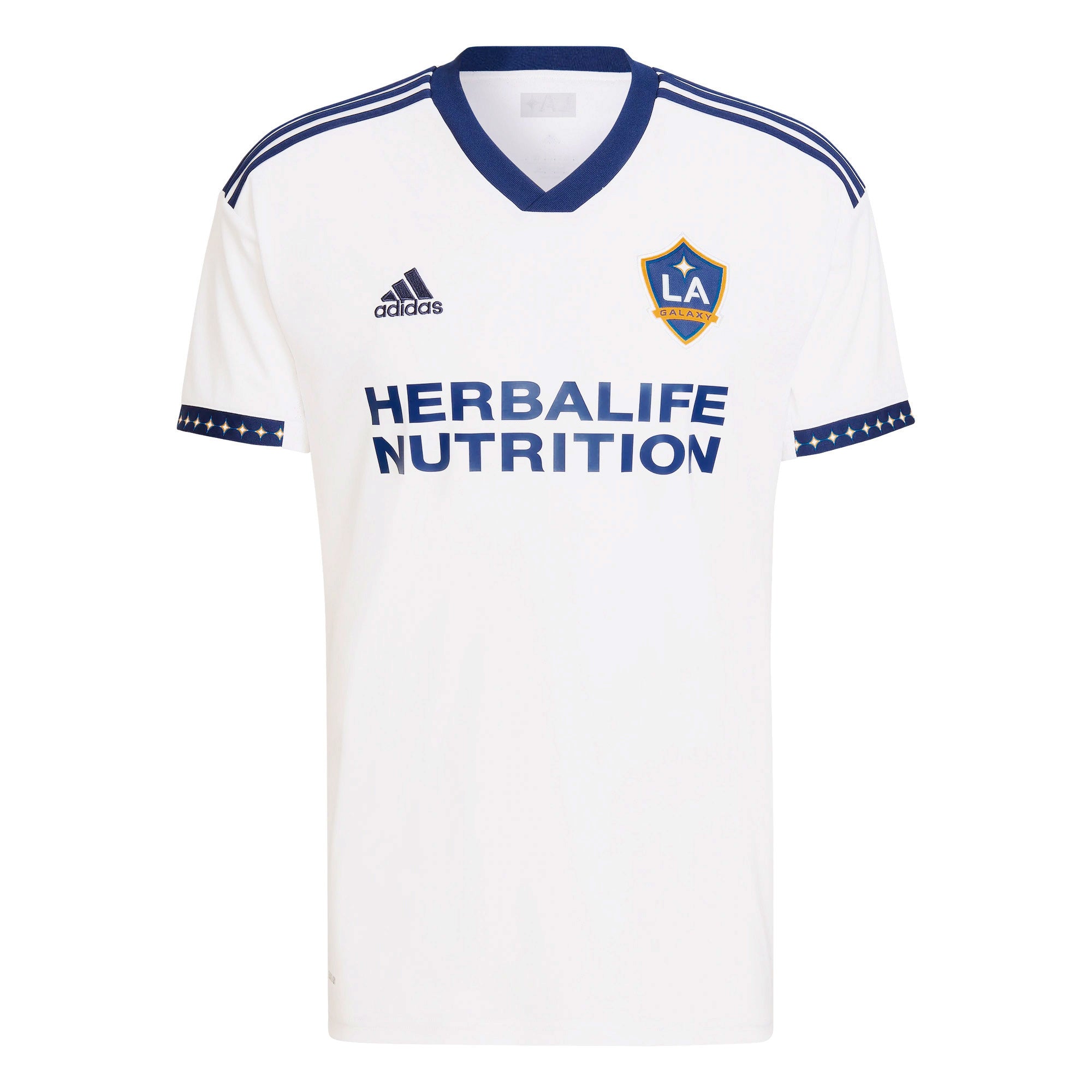 adidas Men's LA Galaxy 2022/23 Home Jersey White/Navy、mySite、bottomscart