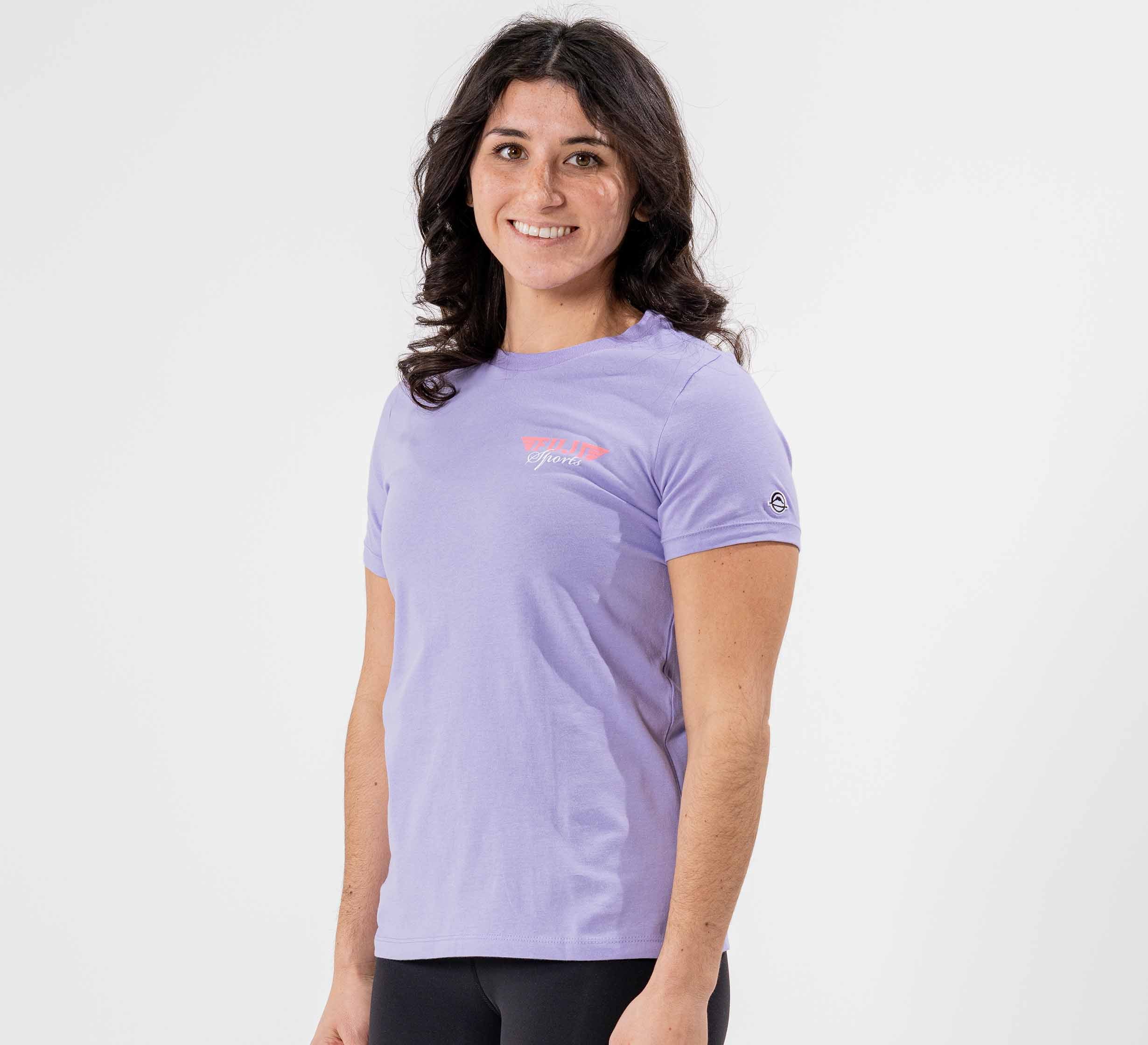 Womens Jiu Jitsu Flight T-Shirt Lavender、mySite、gigharbornorthrealestate