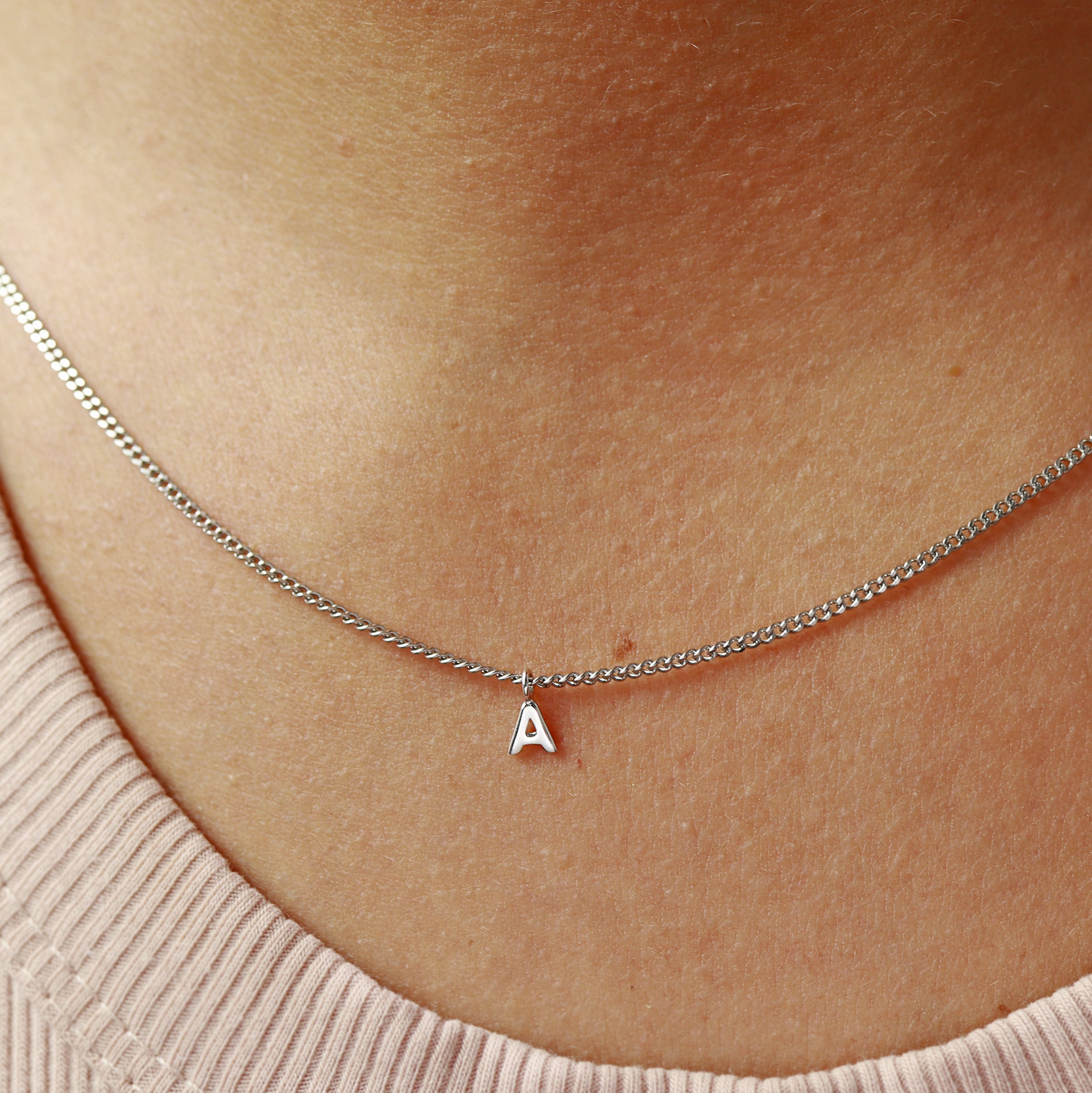 Permanent Jewelry .925 Sterling Silver Initial Charms / PMJ3012、mySite、dreamappss