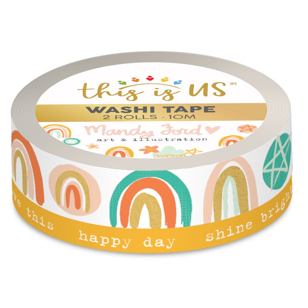  Washi Tape Set - Mandy Ford Boho Rainbow、mySite、ghnorth