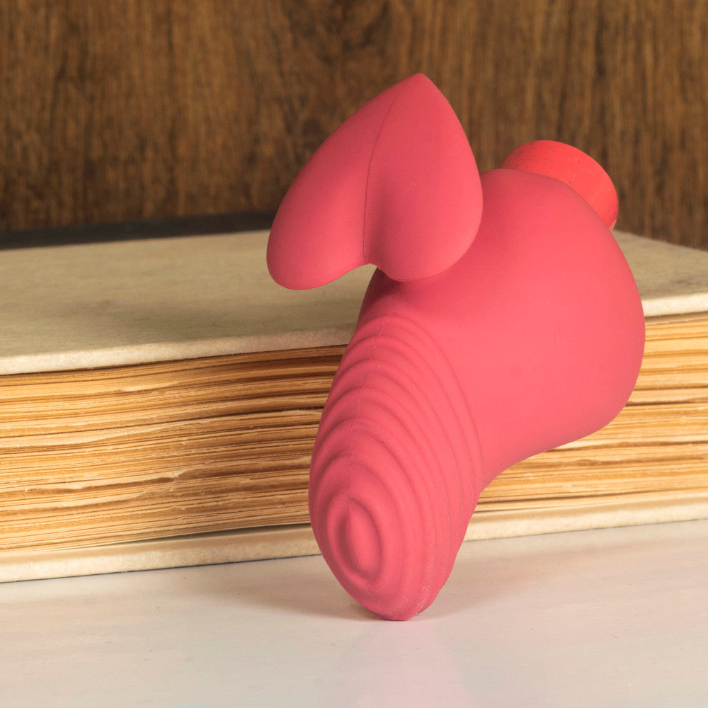 Gaia® By Blush | Eco Love: Plant-Based 3 Waterproof Multifunction Powerful Vibrator in Coral - Sustainably Made with BioTouch™ & BioFeel™、mySite、bottomscart