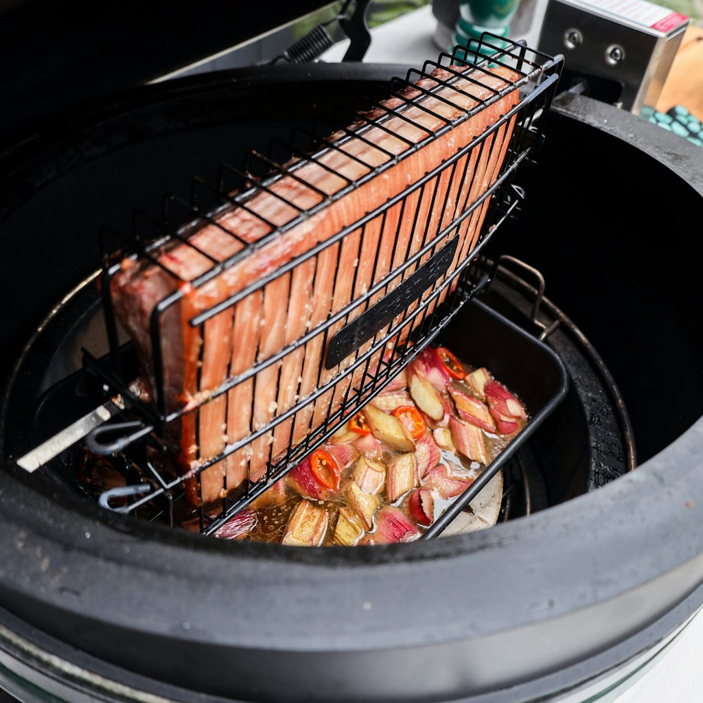 Big Green Egg Rotisserie Flat Basket、mySite、noshort