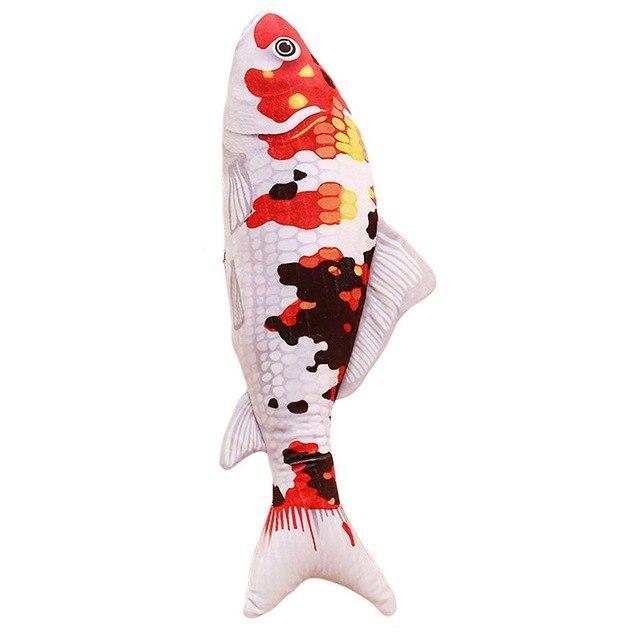 Goldfish Cat Toys with Catnip Plush Stuffed Fishes Cutest Interactive Cat Chew Toys、mySite、g9winljtr