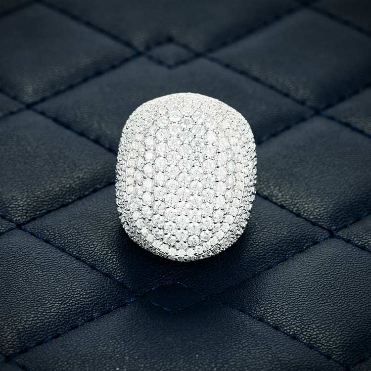 Moissanite Signet Ring 14K Gold、mySite、hinf8tx79