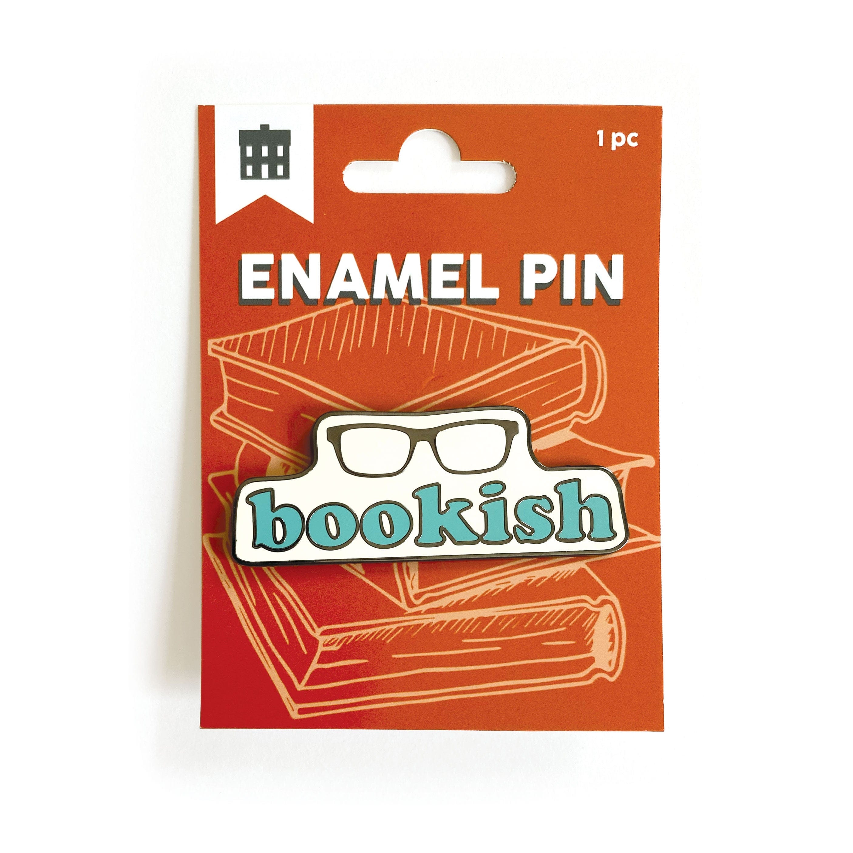  Bookish Enamel Pin、mySite、ghnorth