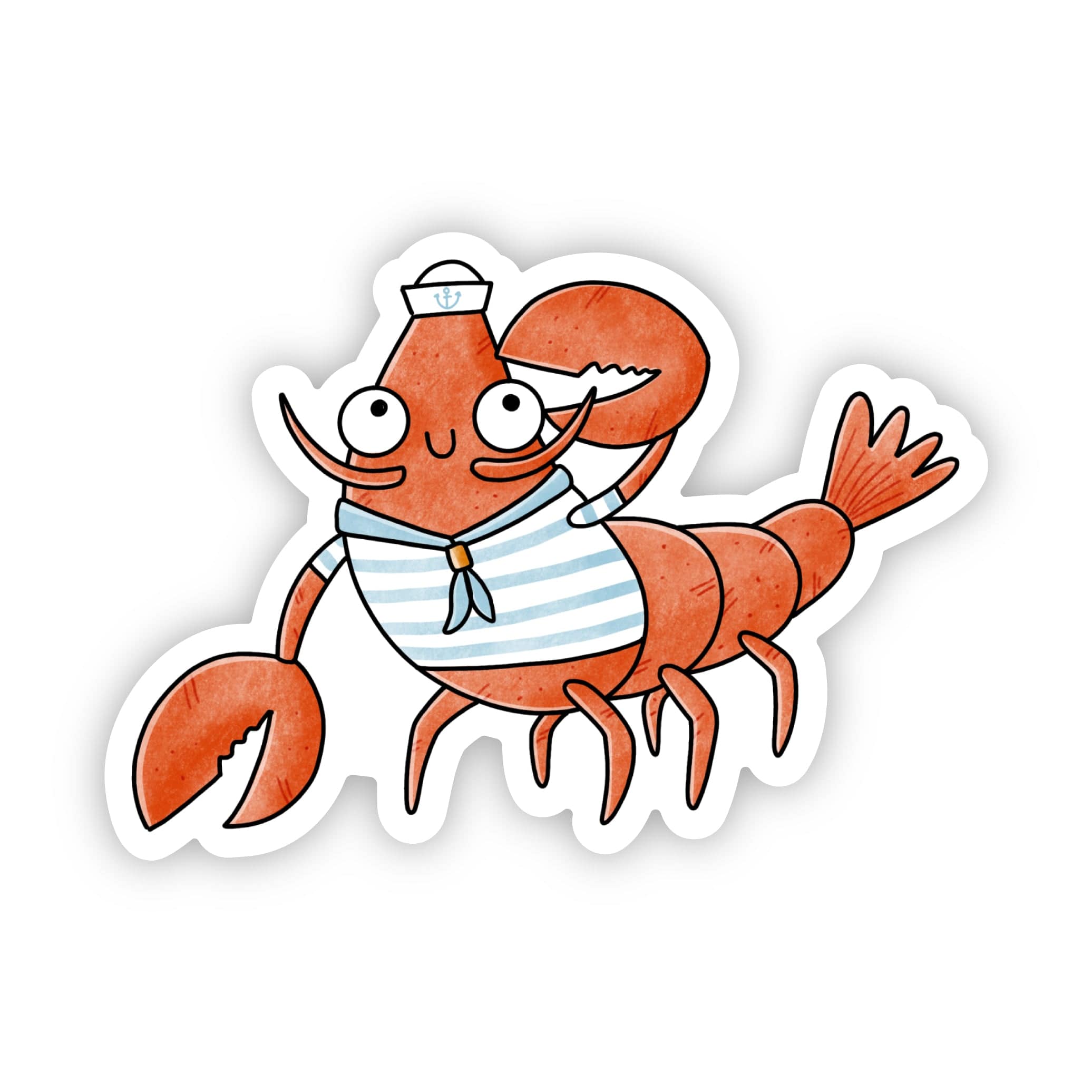  Lobster Sailor Maine Sticker、mySite、ghnorth