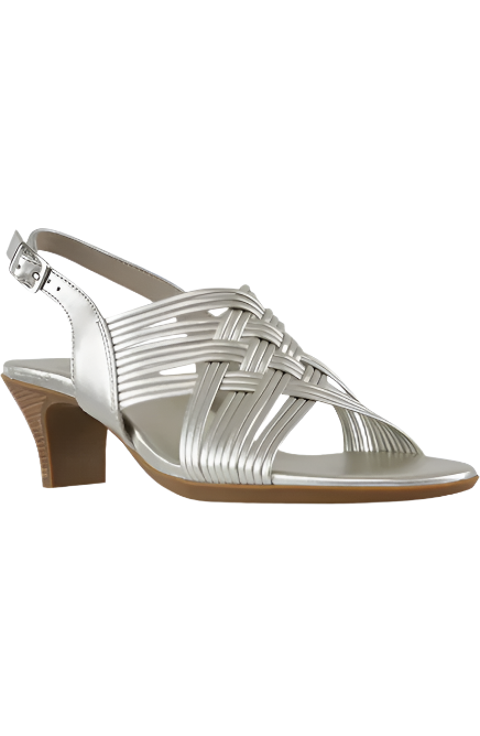  Munro Women's Marianna Slingback Sandal - Natural Metallic Leather、mySite、preschool7hills