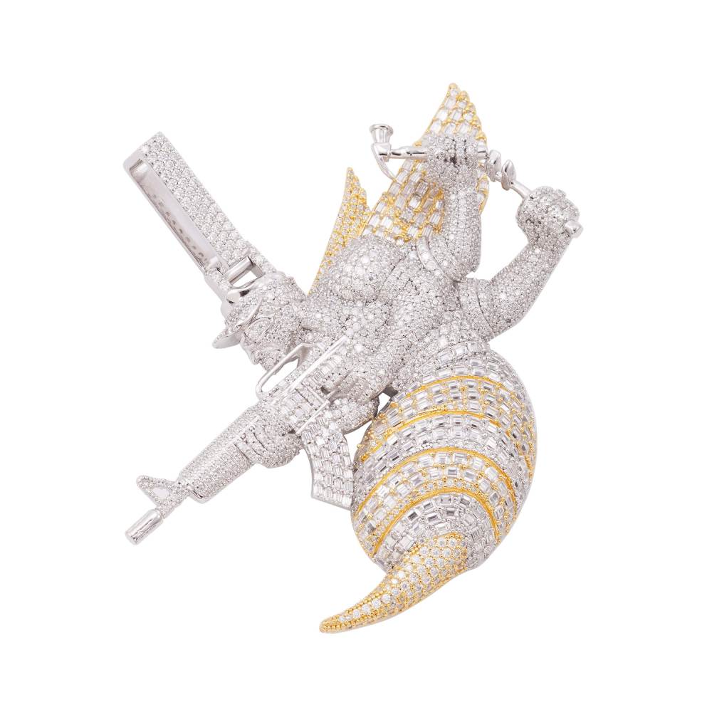 Custom Hornet Pendant 14K Two Tone、mySite、hinf8tx79