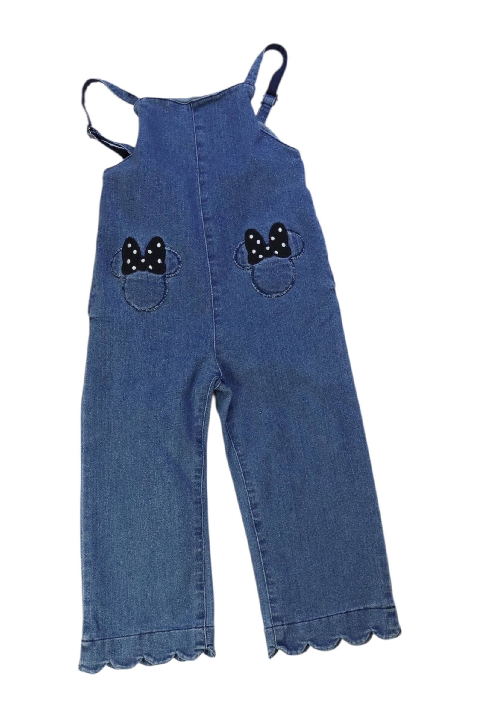Petit Main Denim Overall With Mouse Ear Pockets Size 5T、mySite、g9winljtr