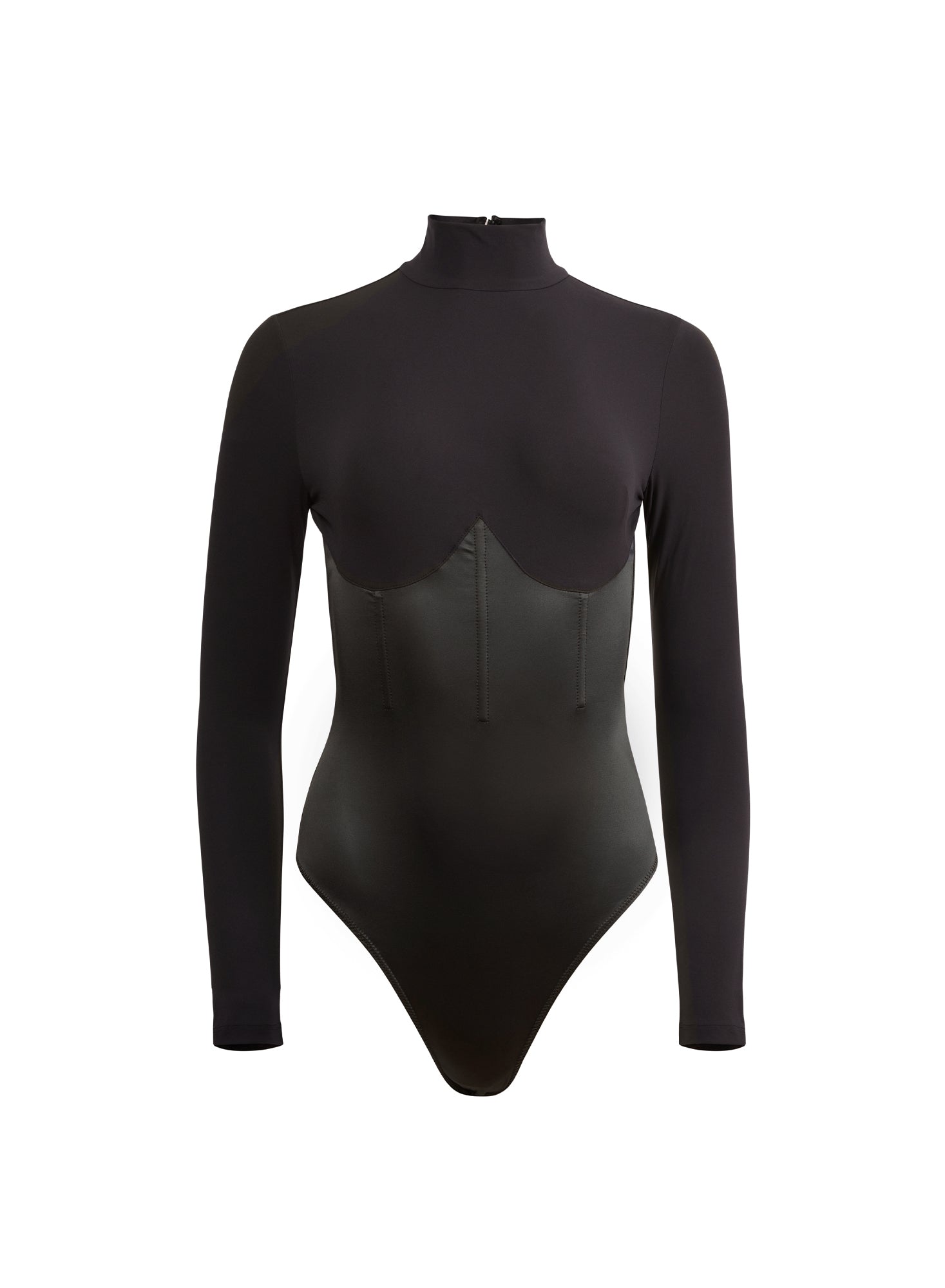 Mock Neck Long Sleeve Bodysuit、mySite、bengalsvssteelers