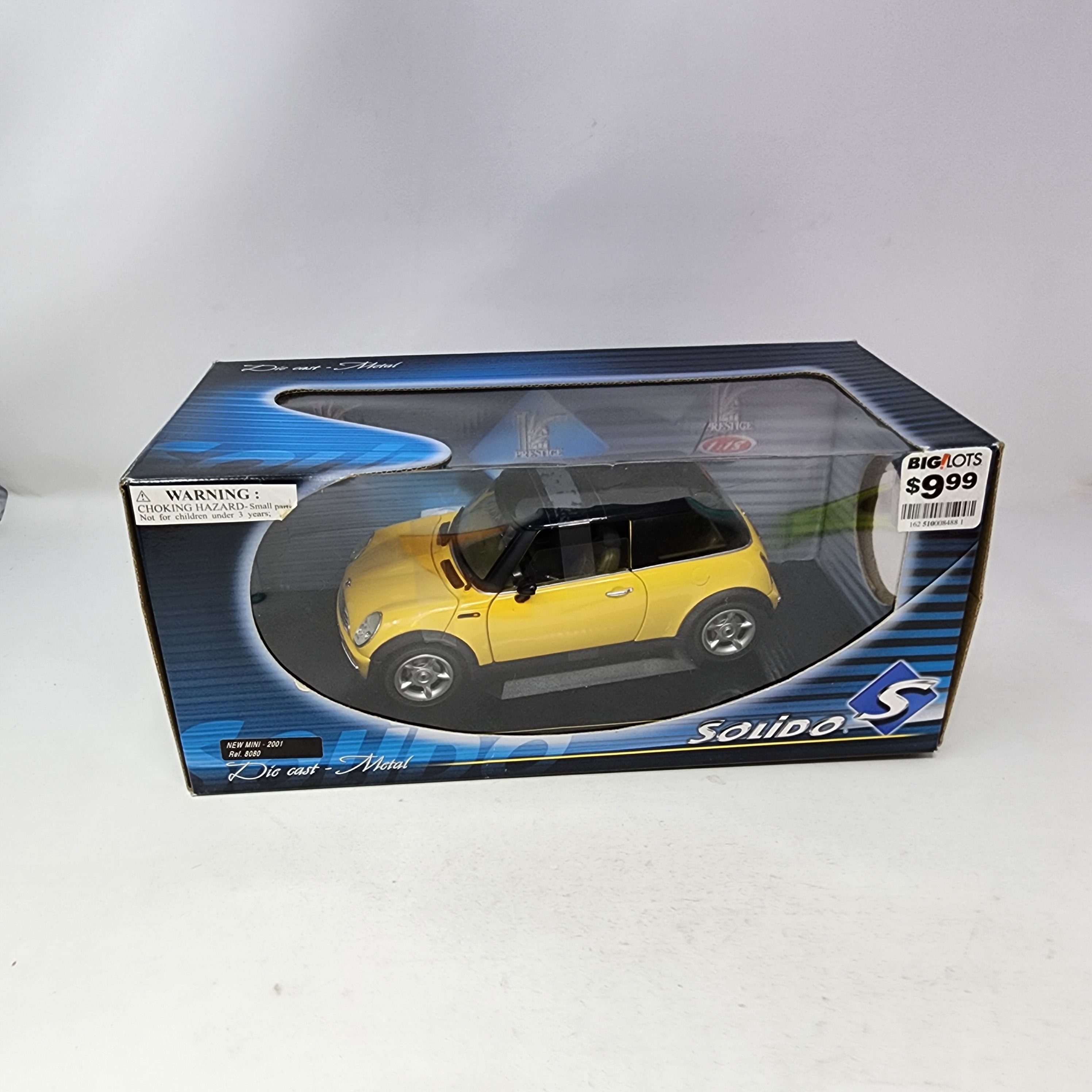 2001 Mini Cooper * Yellow * Solido Collectibles 1/18 Scale、mySite、hgirdovlk