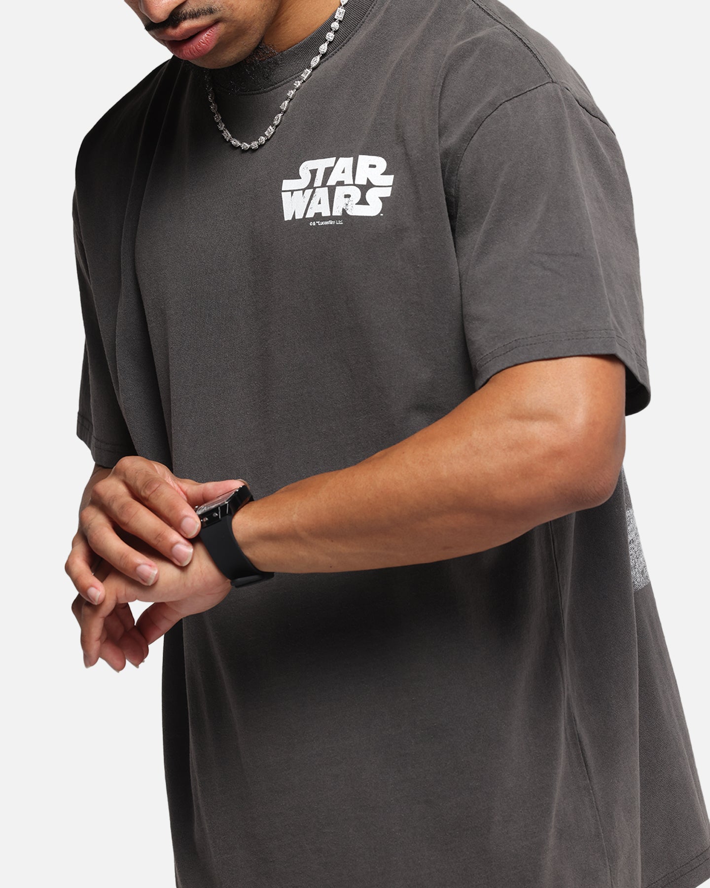 73 Studio Star Wars Anakin The Boy Vintage T-Shirt Black Wash、mySite、zt4zffjzw