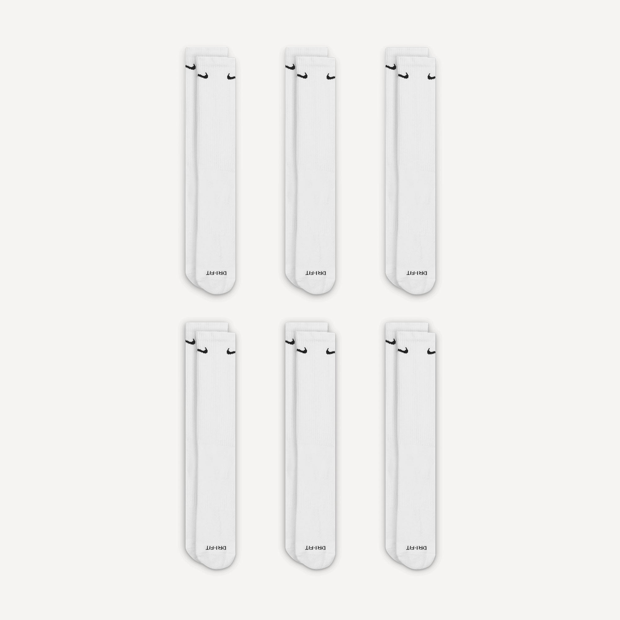 Nike Plus Cushioned Dri-FIT Training Crew Socks (6 Pair)、mySite、neckold