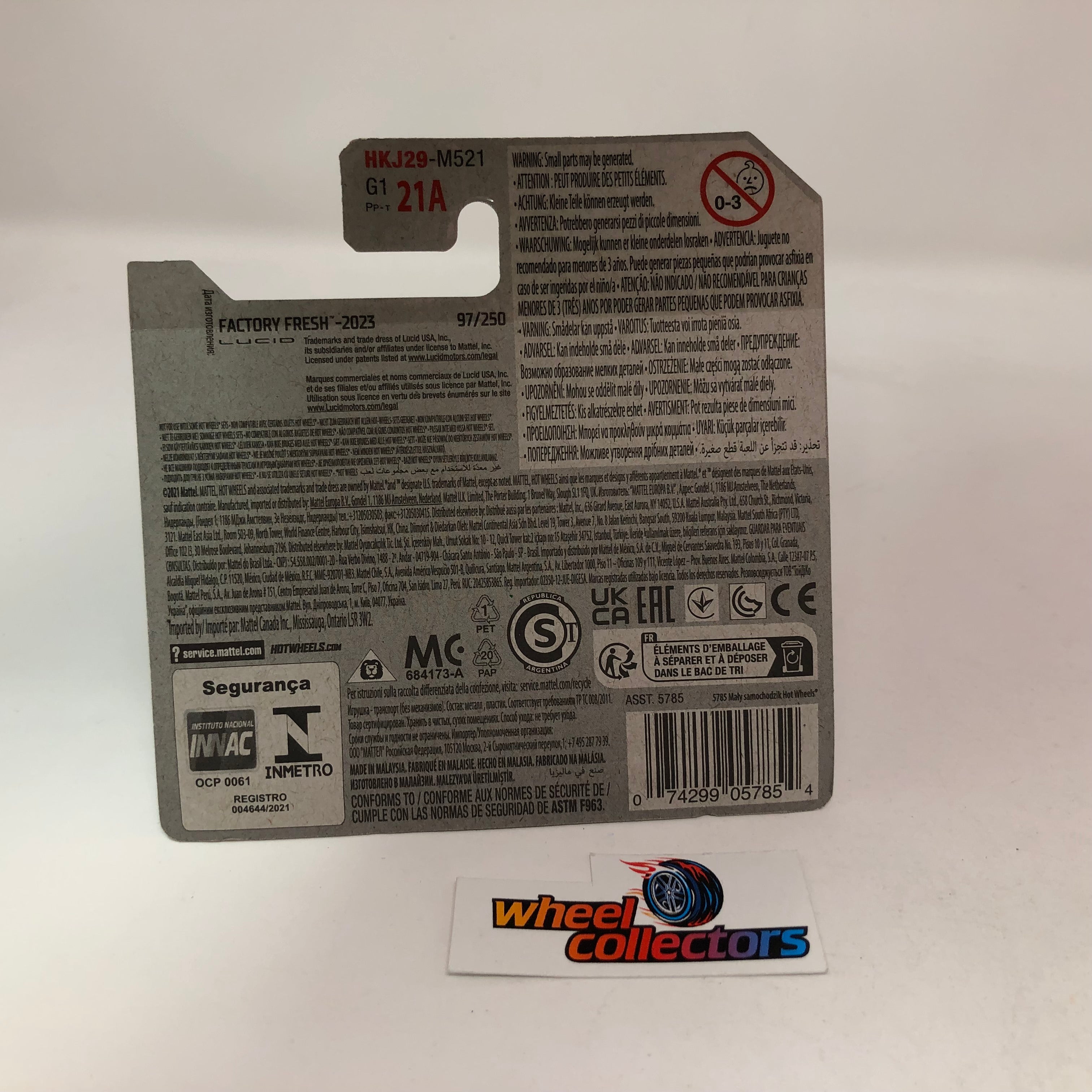 Lucid Air #97 * Gold * 2023 Hot Wheels Case D Short Card、mySite、hgirdovlk