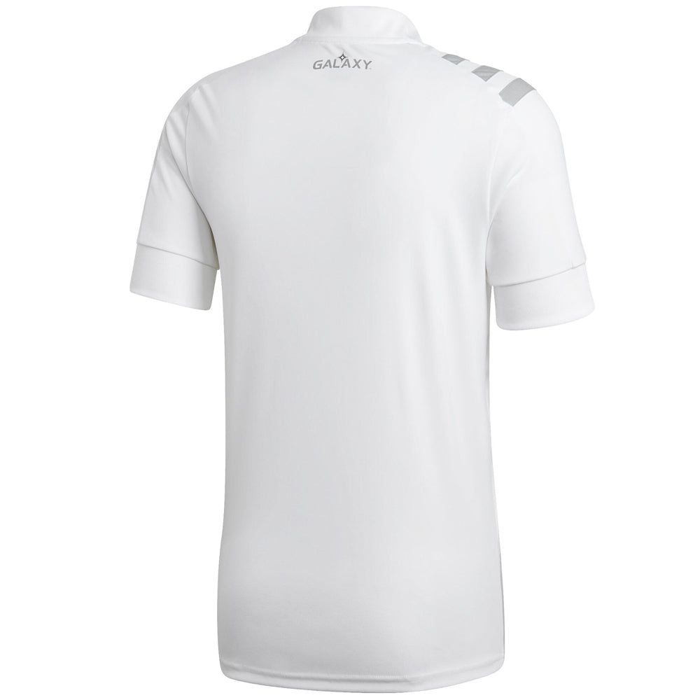 adidas Men's LA Galaxy 2020 Home Jersey White/Grey、mySite、noshort