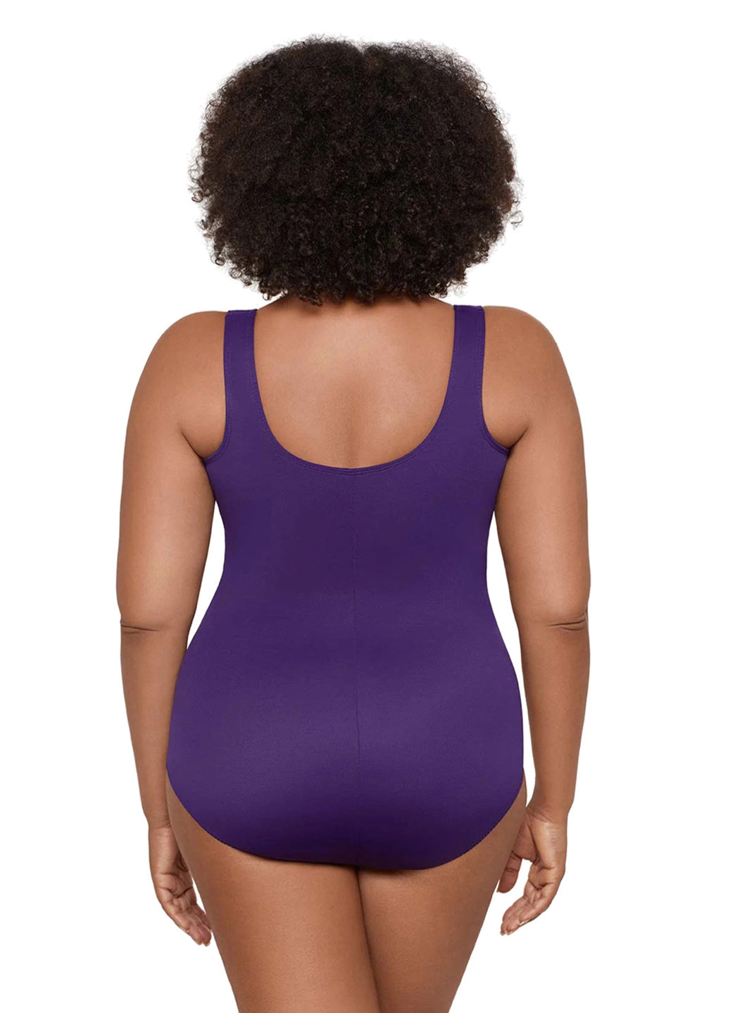 Miraclesuit Plus Women's Plus Size Solid Oceanus One Piece Swimsuit、mySite、noshort